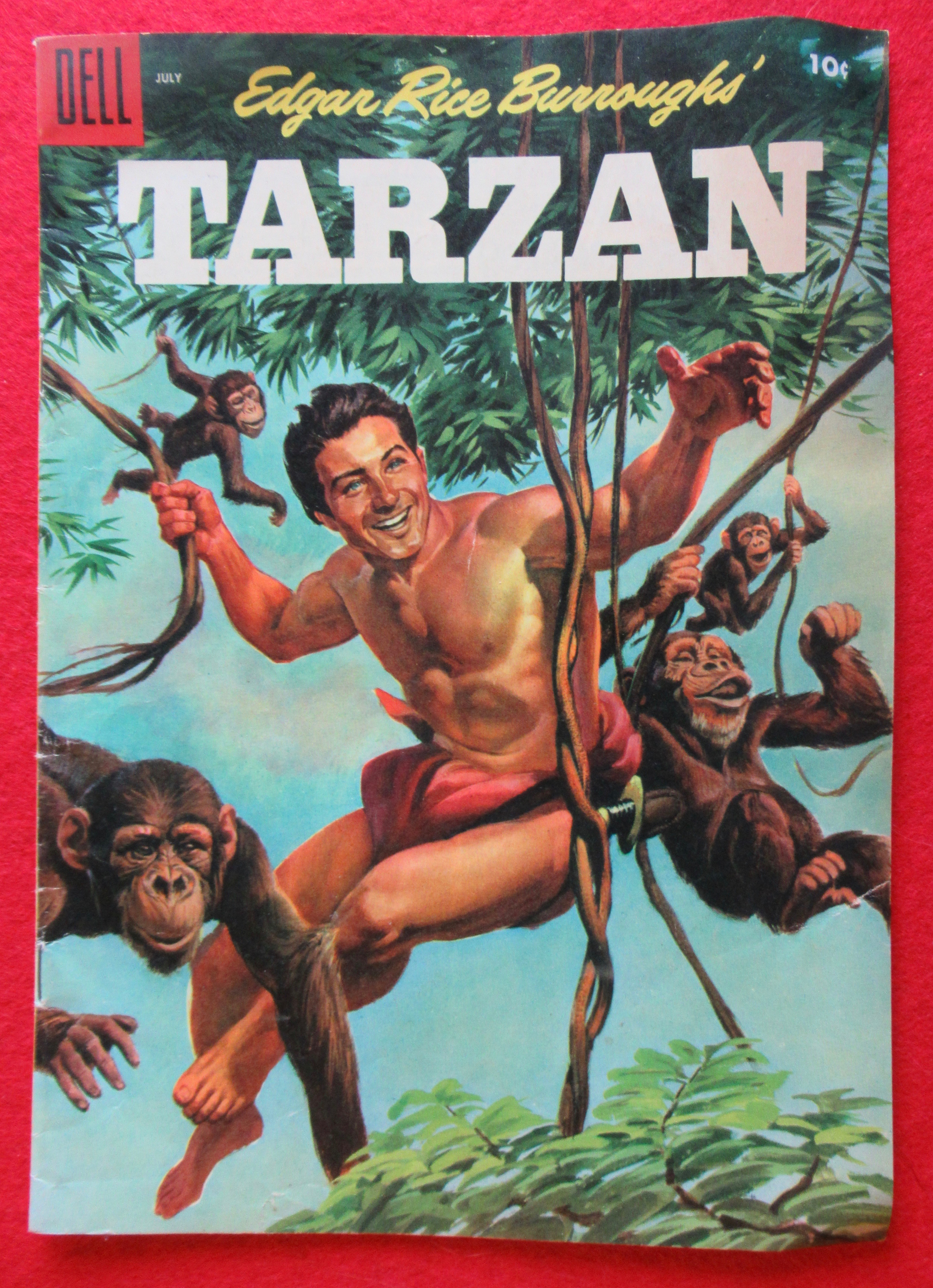 Tarzan Comics July 1955 The Pygmy Elephants