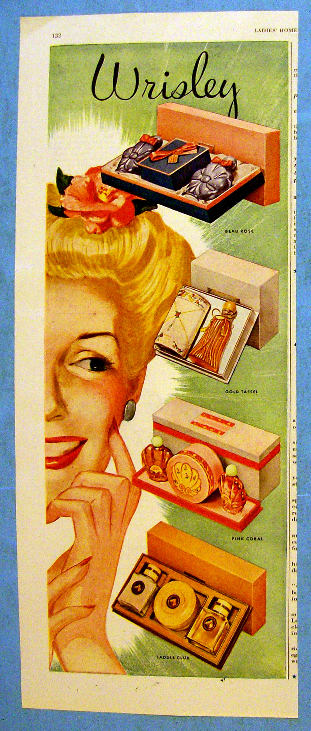 1944 Wrisley w/ Beau Rose & More