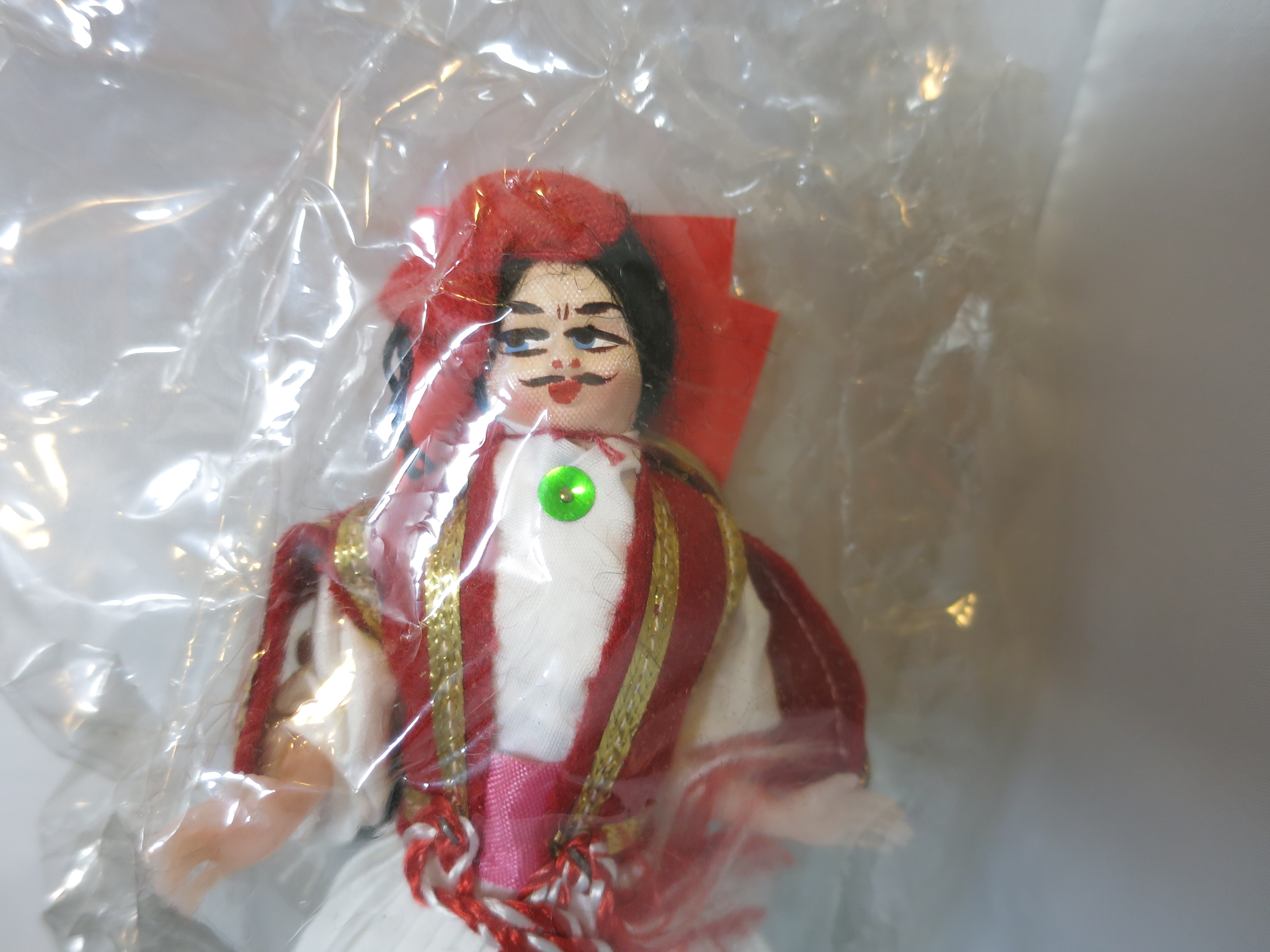 Evelt Evzon Souvenir Doll Made in Greece