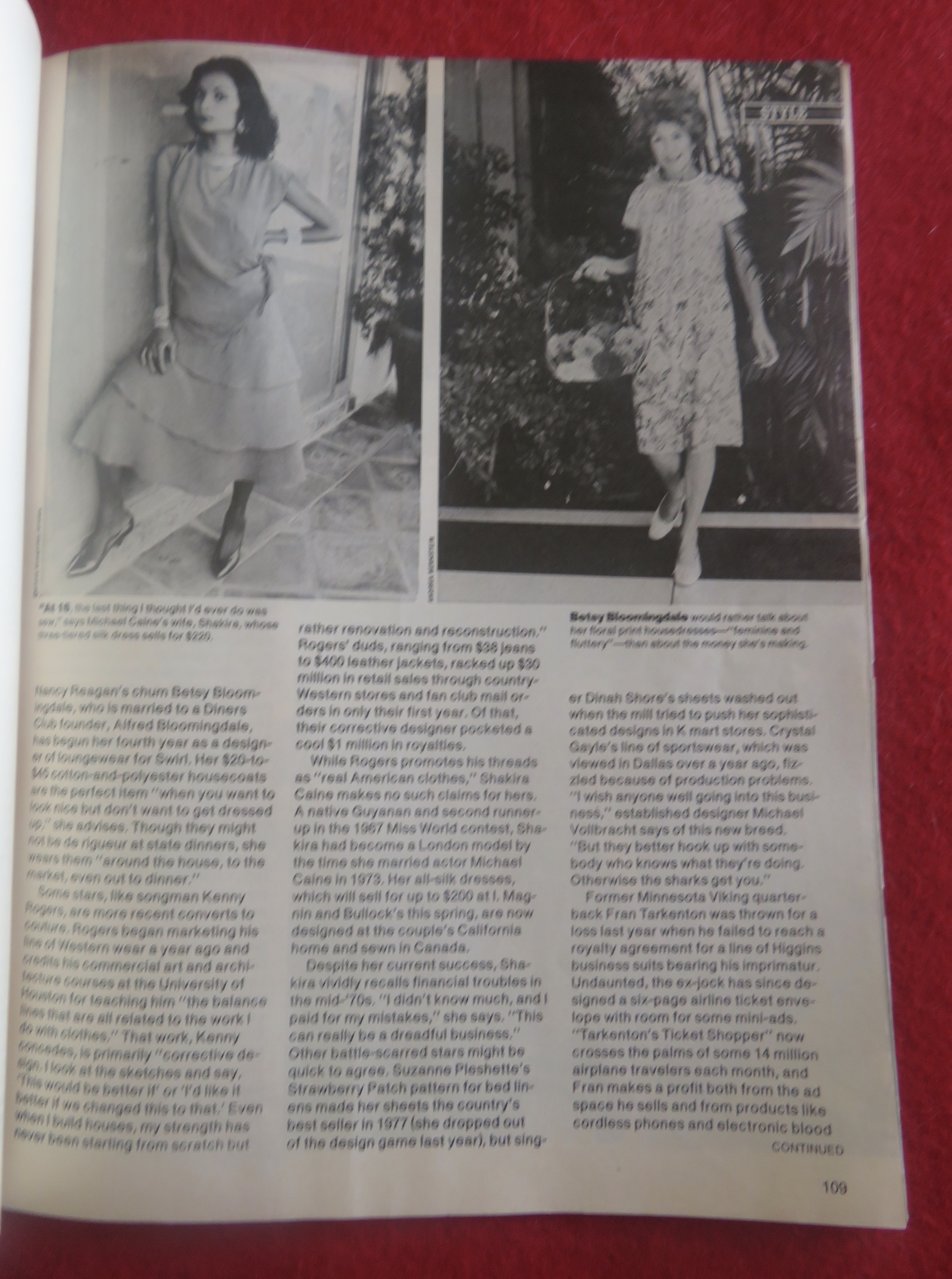 People Magazine April 26, 1982 Cheryl Tiegs