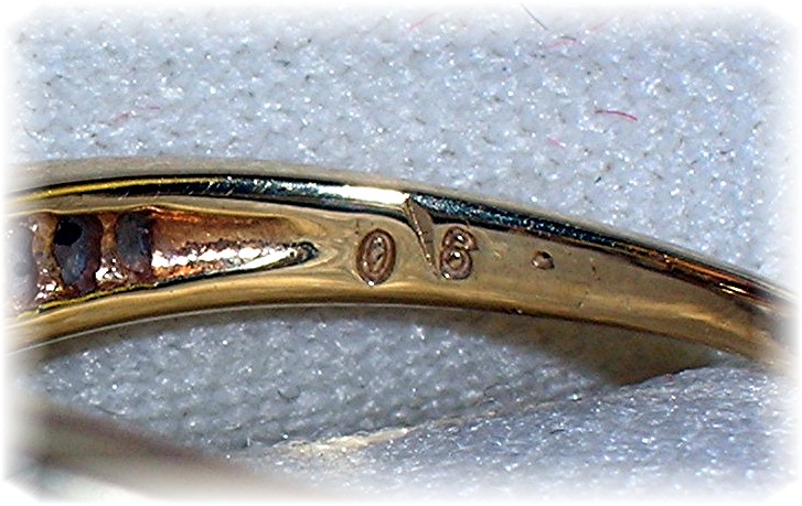 14 K Gold 2 ct Oval Moissanite and Diamond Ring . . . .