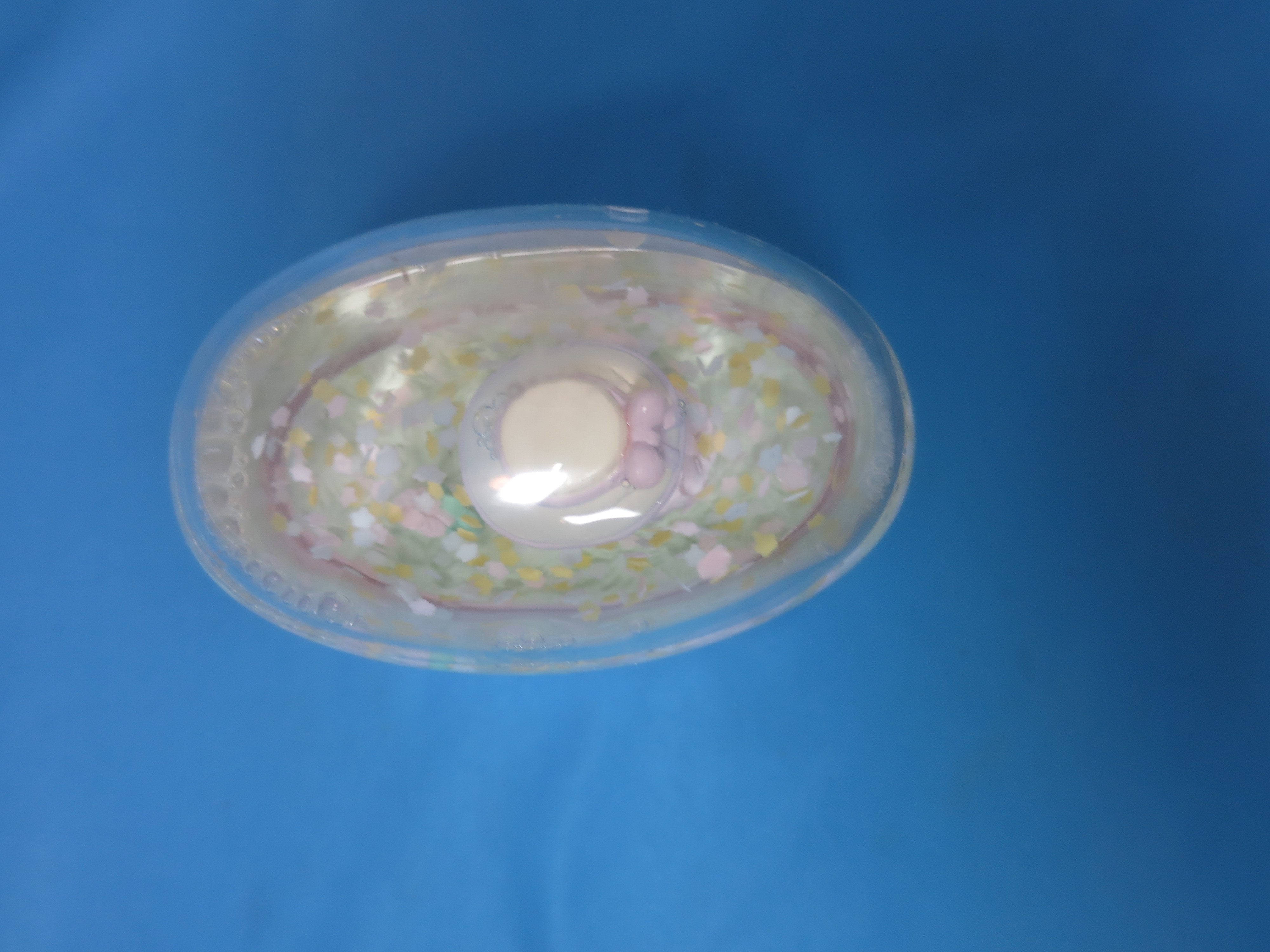 Precious Moments Happy Easter Snow Dome Enesco 1991