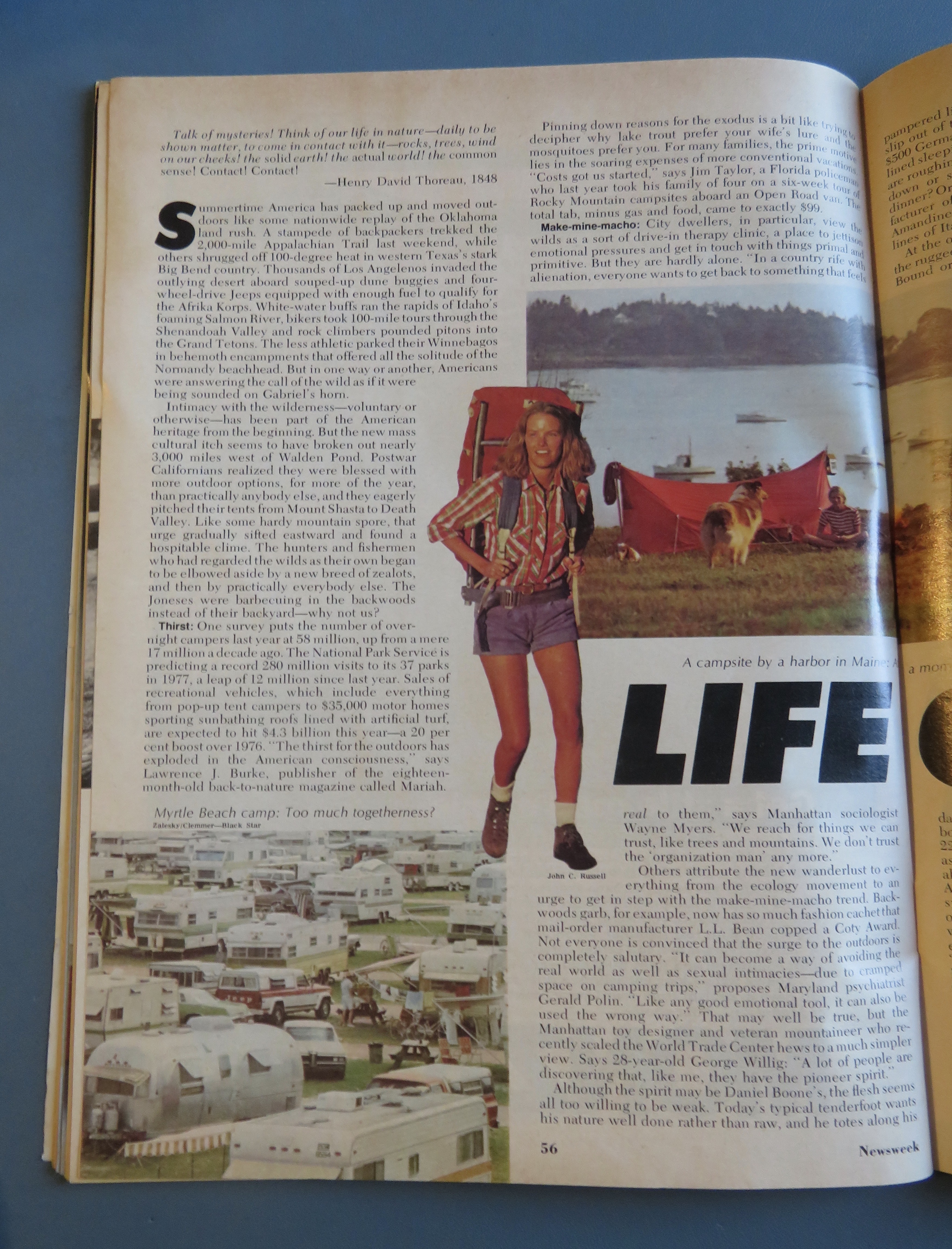 Newsweek Magazine July 18, 1977 Life Outdoors