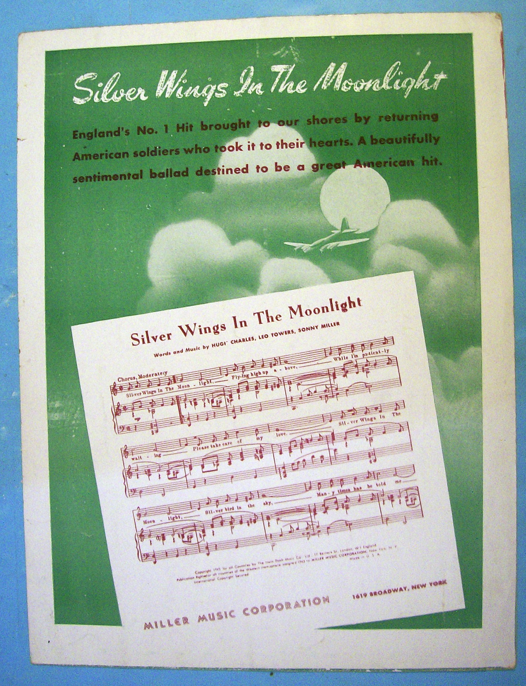 Sheet Music For 1943 Mairzy Doats By Milton Drake