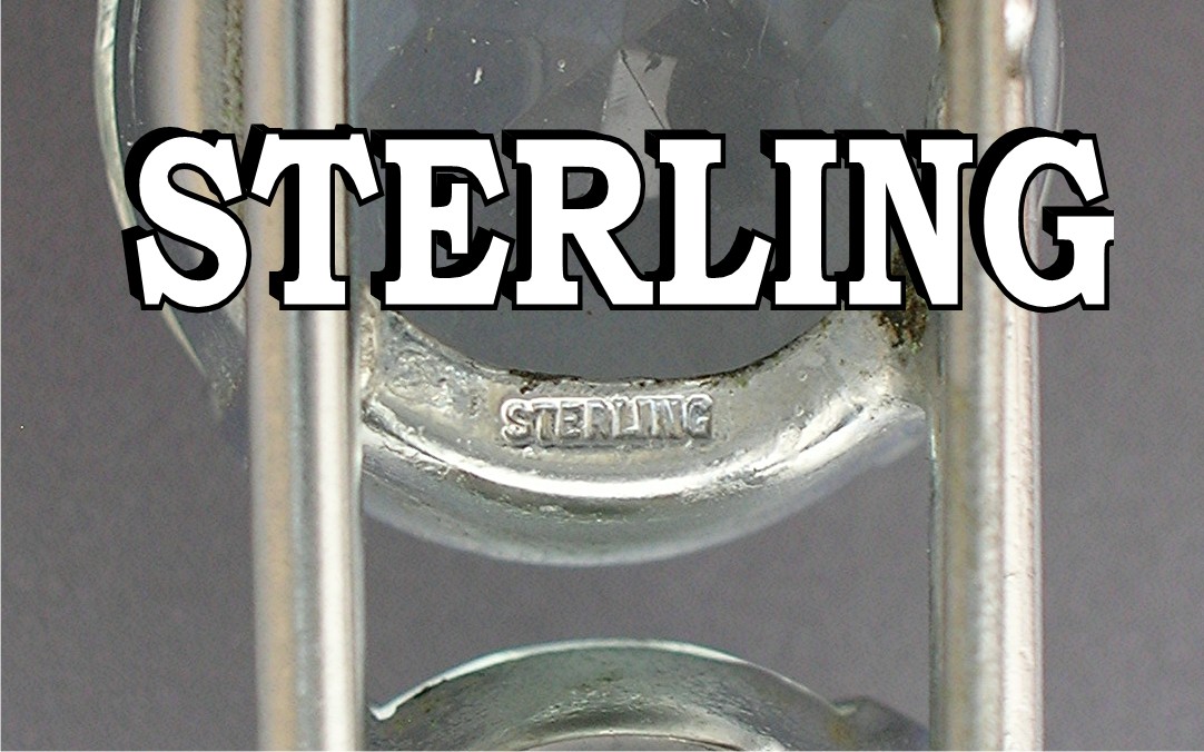 Sterling Silver Crystal Bar Pin Brooch