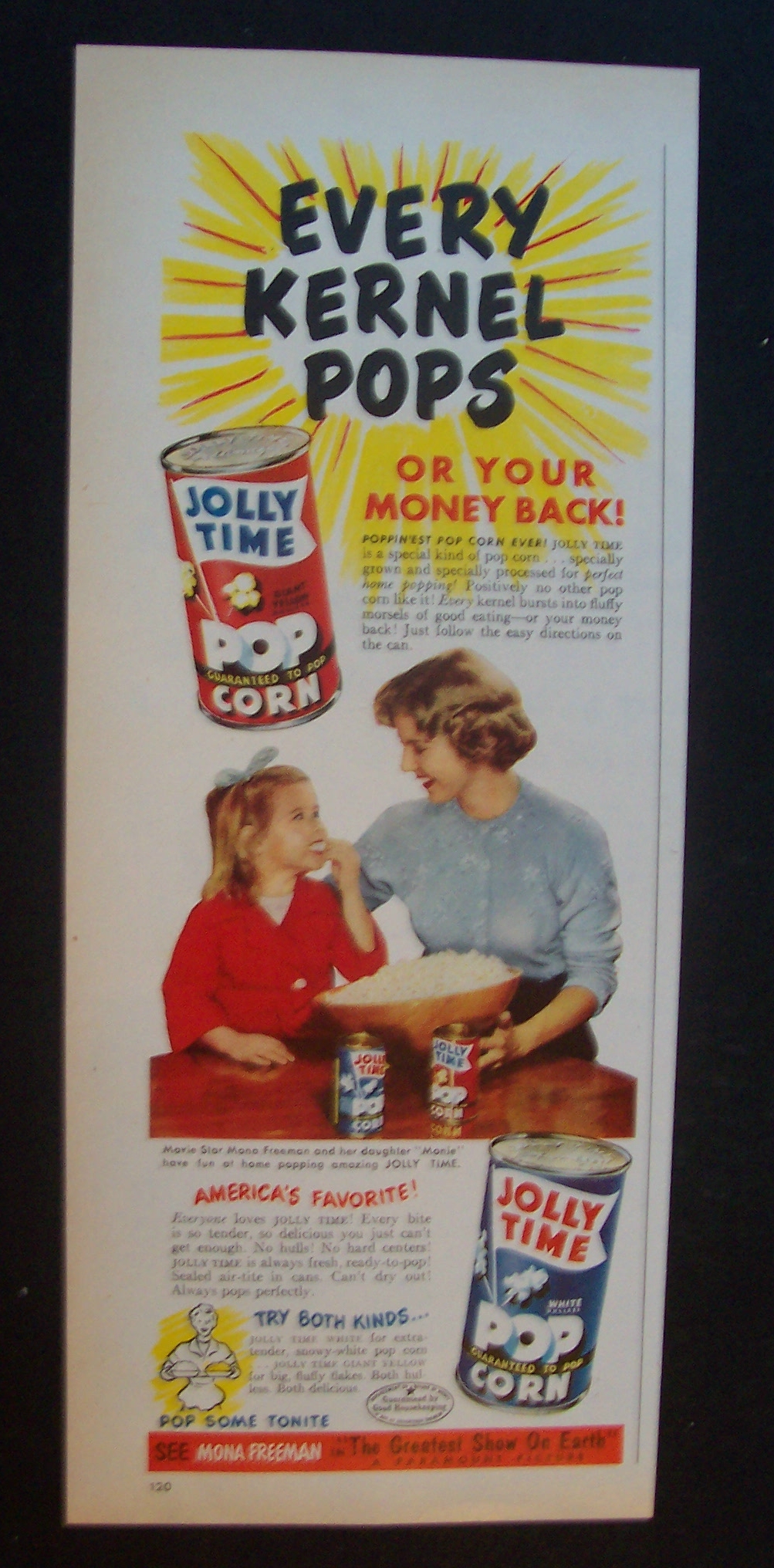 1952 Jolly Time Popcorn