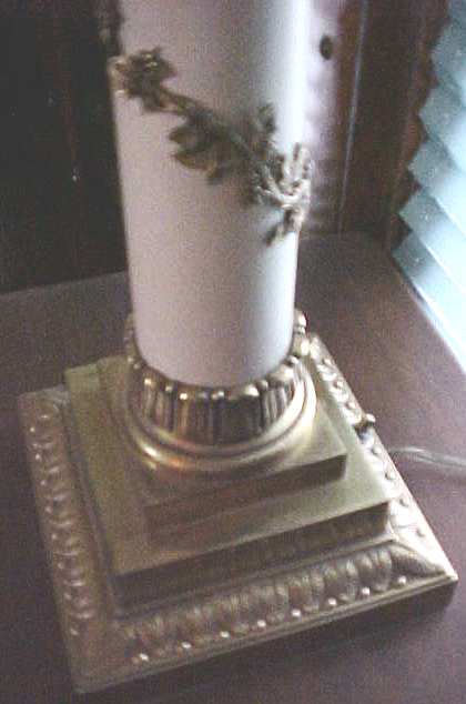 Stiffel Torchere Lamps Brass Pair Exquisite