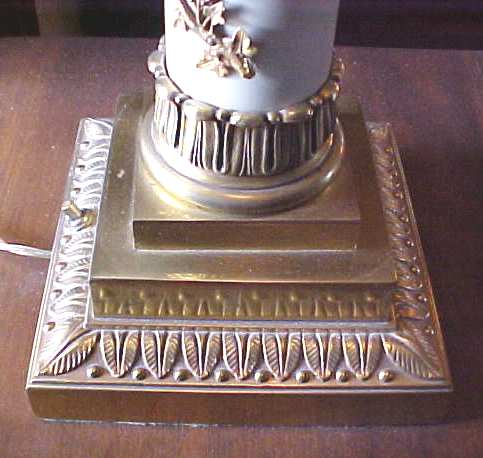 Stiffel Torchere Lamps Brass Pair Exquisite