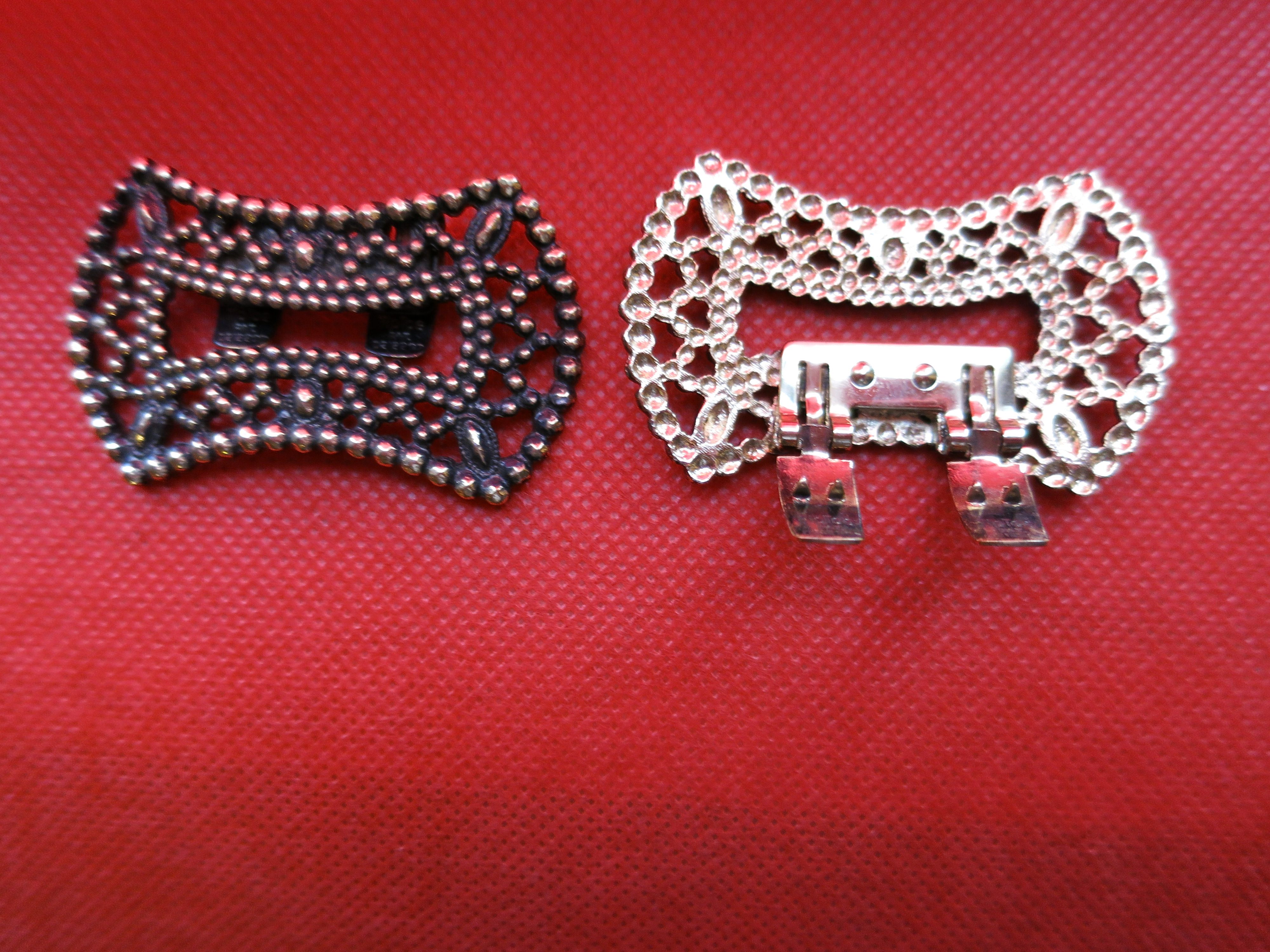 Boot Clips Tip Toe vintage Shoe Clips