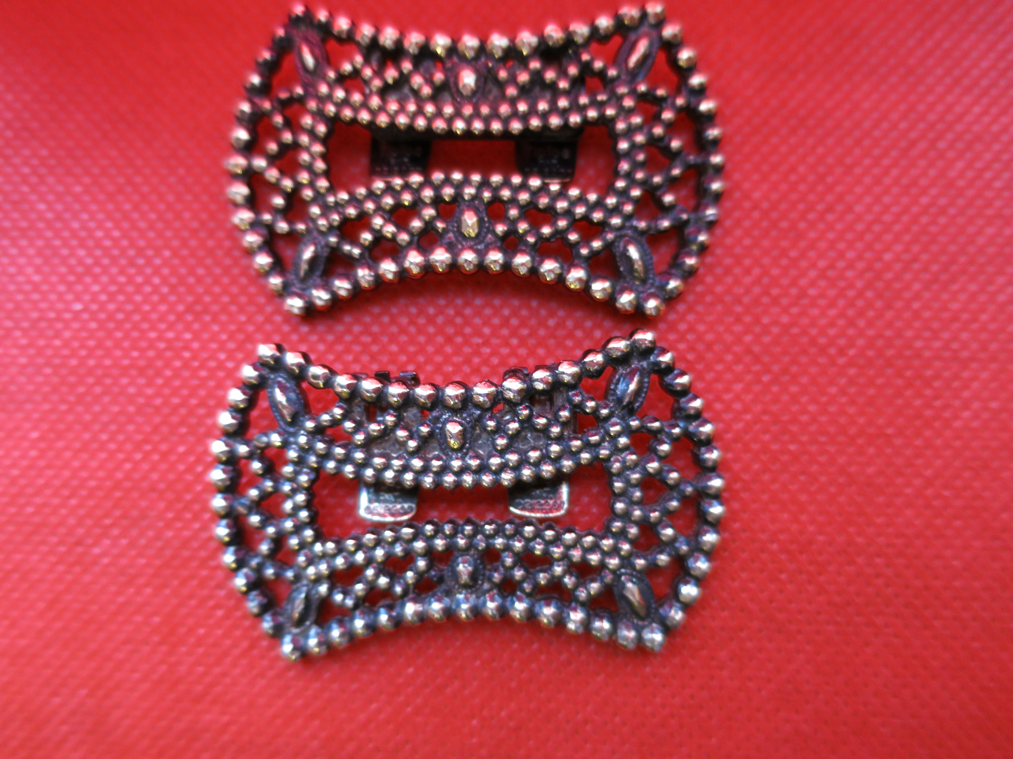 Boot Clips Tip Toe vintage Shoe Clips