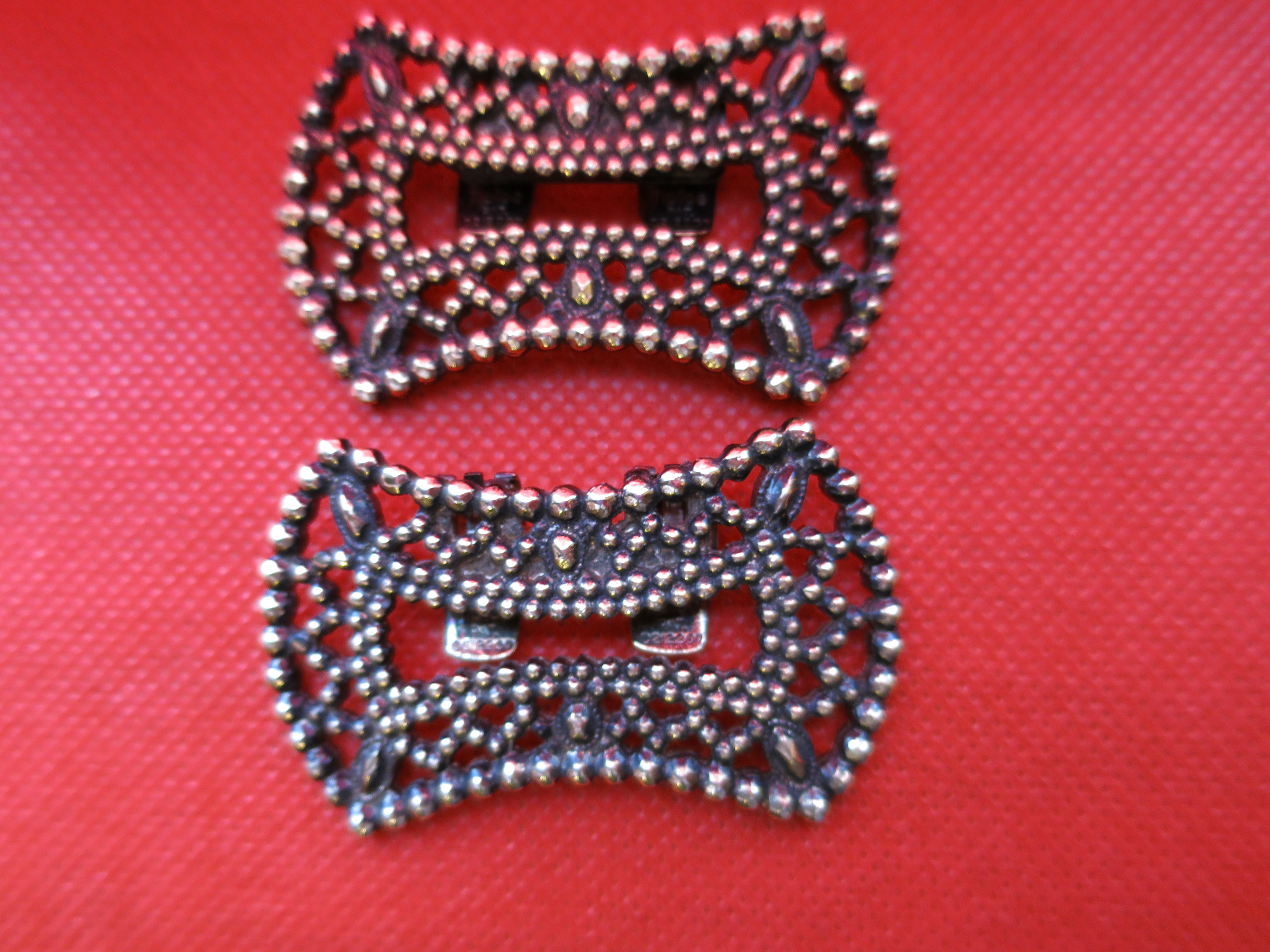 Boot Clips Tip Toe vintage Shoe Clips