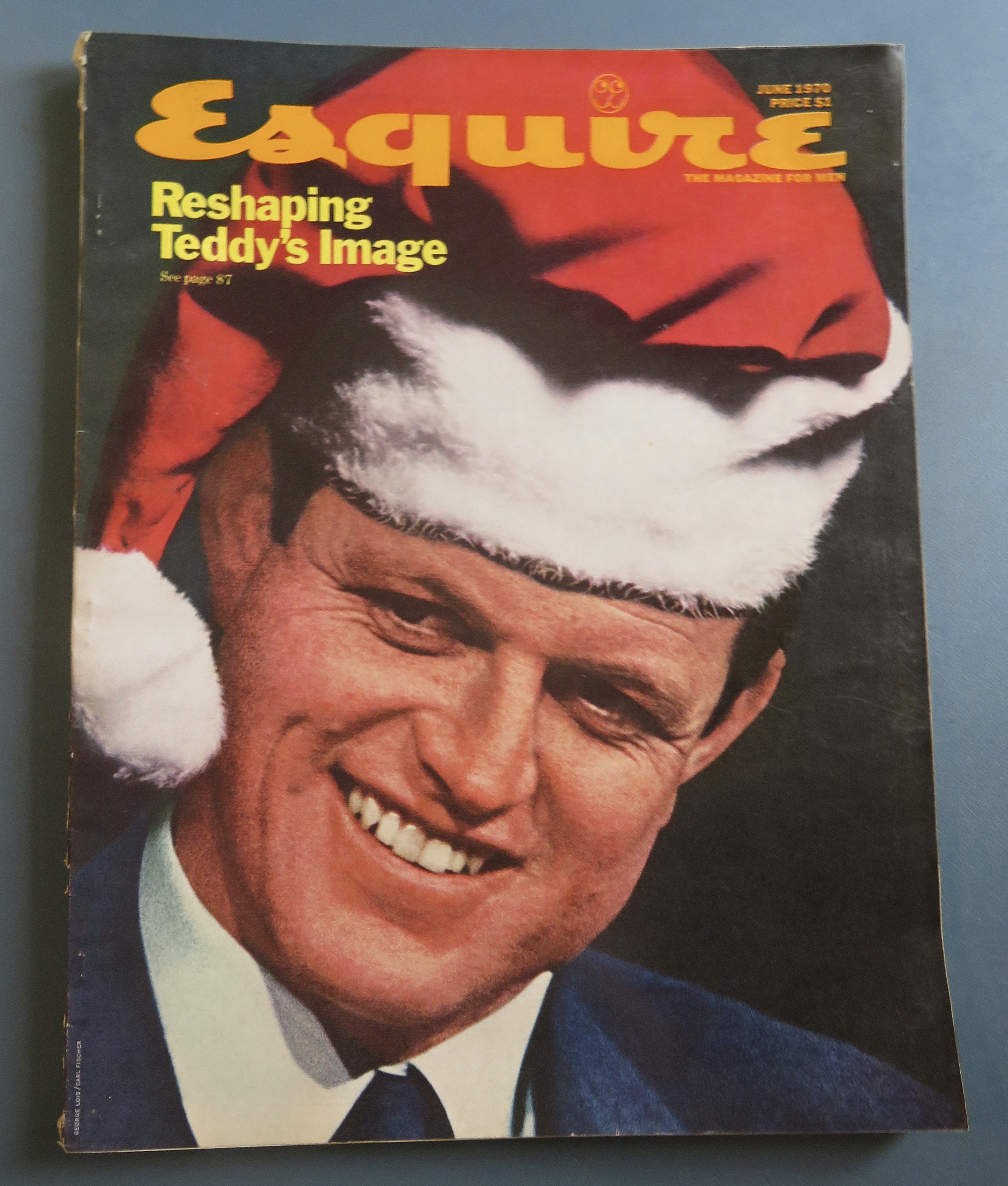 Esquire Magazine June 1970 Reshaping Teddy's Image
