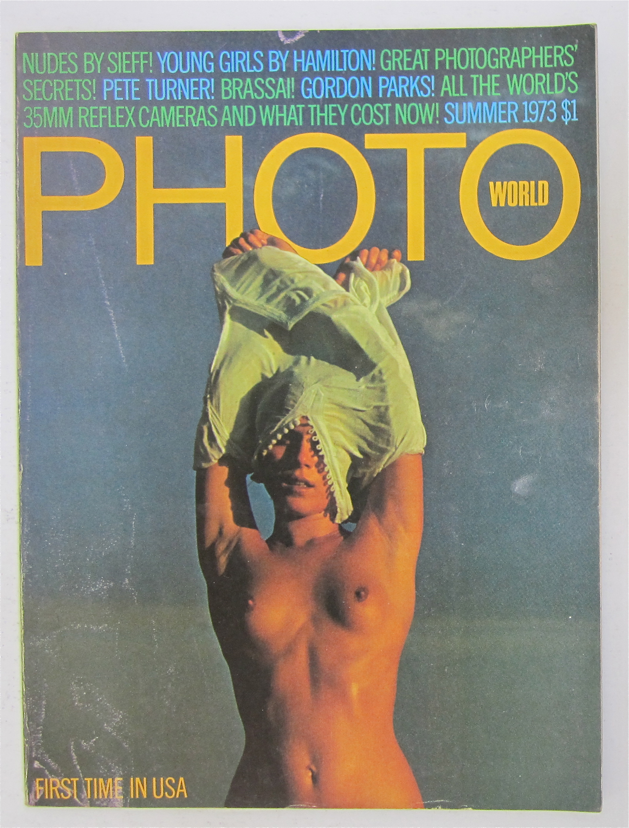 Photo World Magazine Summer 1973 Nudes By Sieff