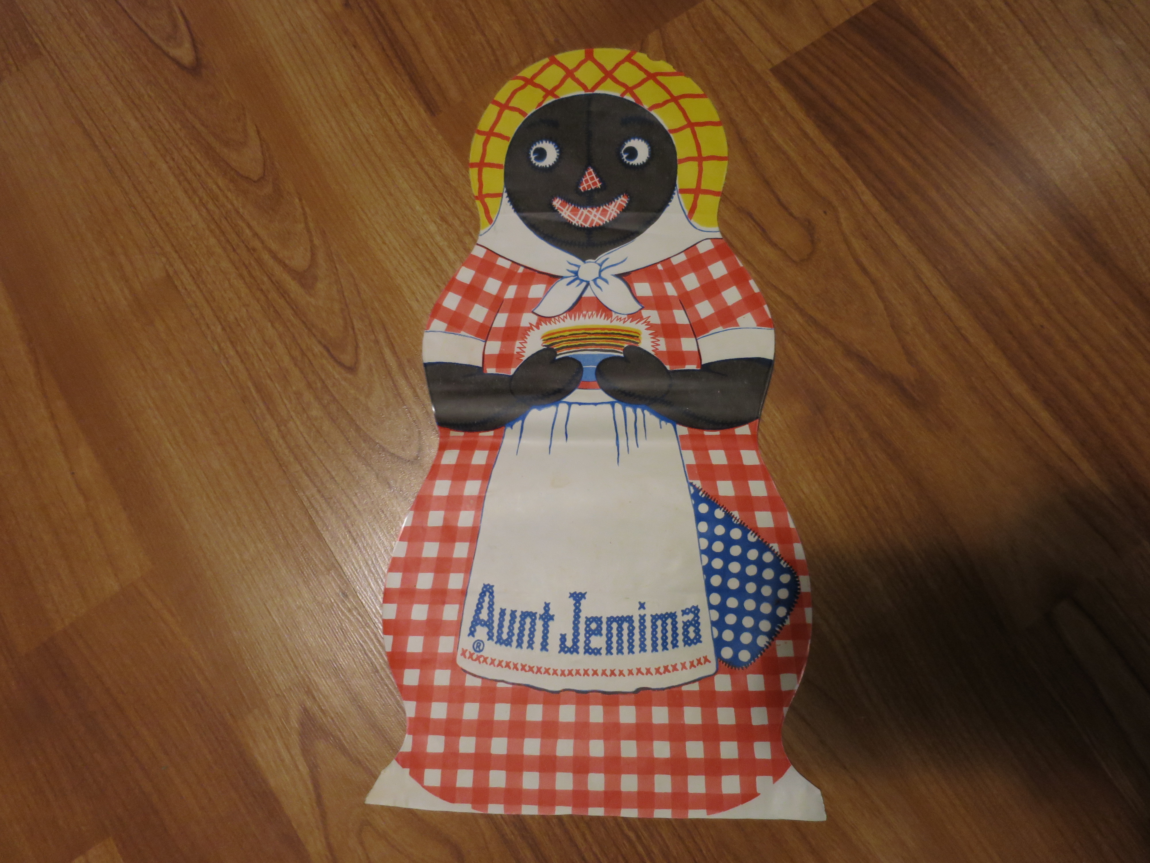 Aunt Jemima Oil Cloth Doll Kit mail in Premium 1940s mark 2137