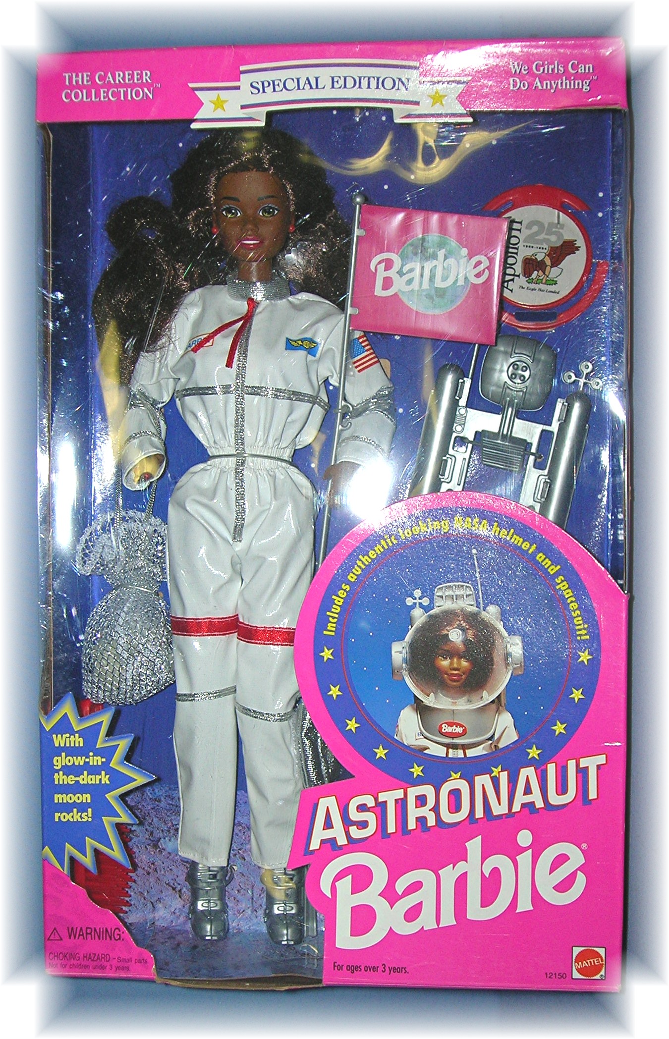 Astronaught Barbie In Original Box By Mattel