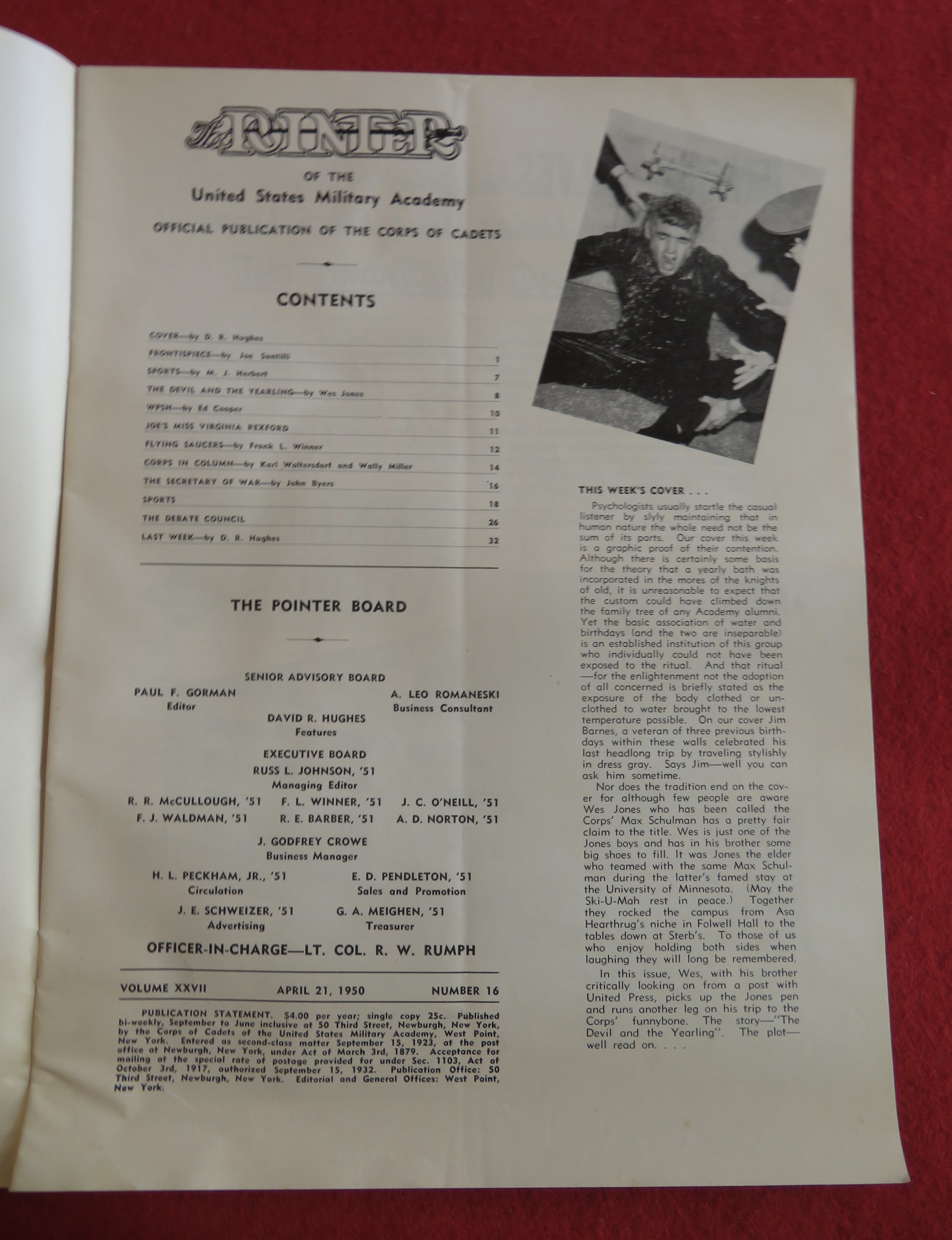 The Rinter Magazine April 21, 1950