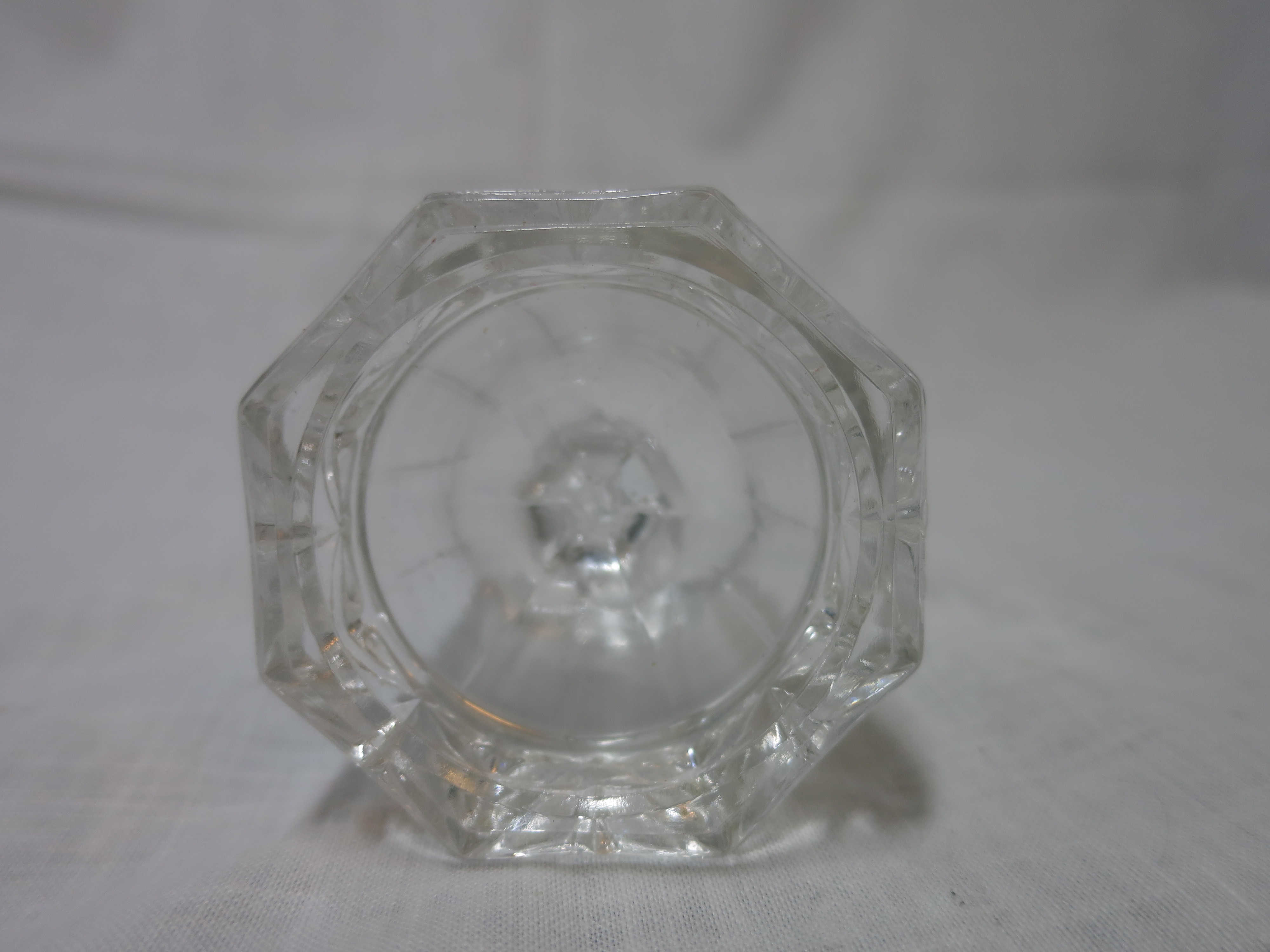 Crystal Bird in Bird Cage Figurine
