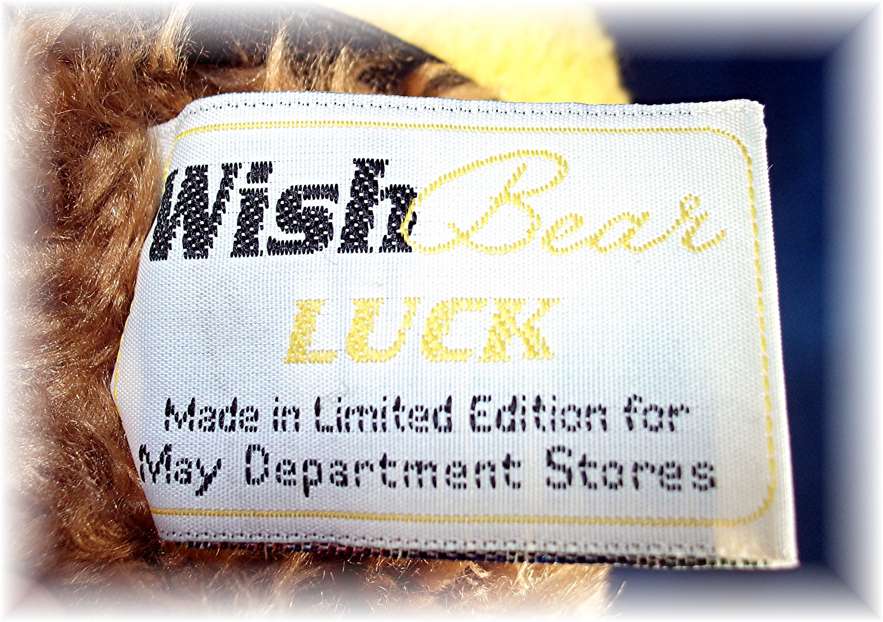 GUND Wish Bear LUCK - 2000