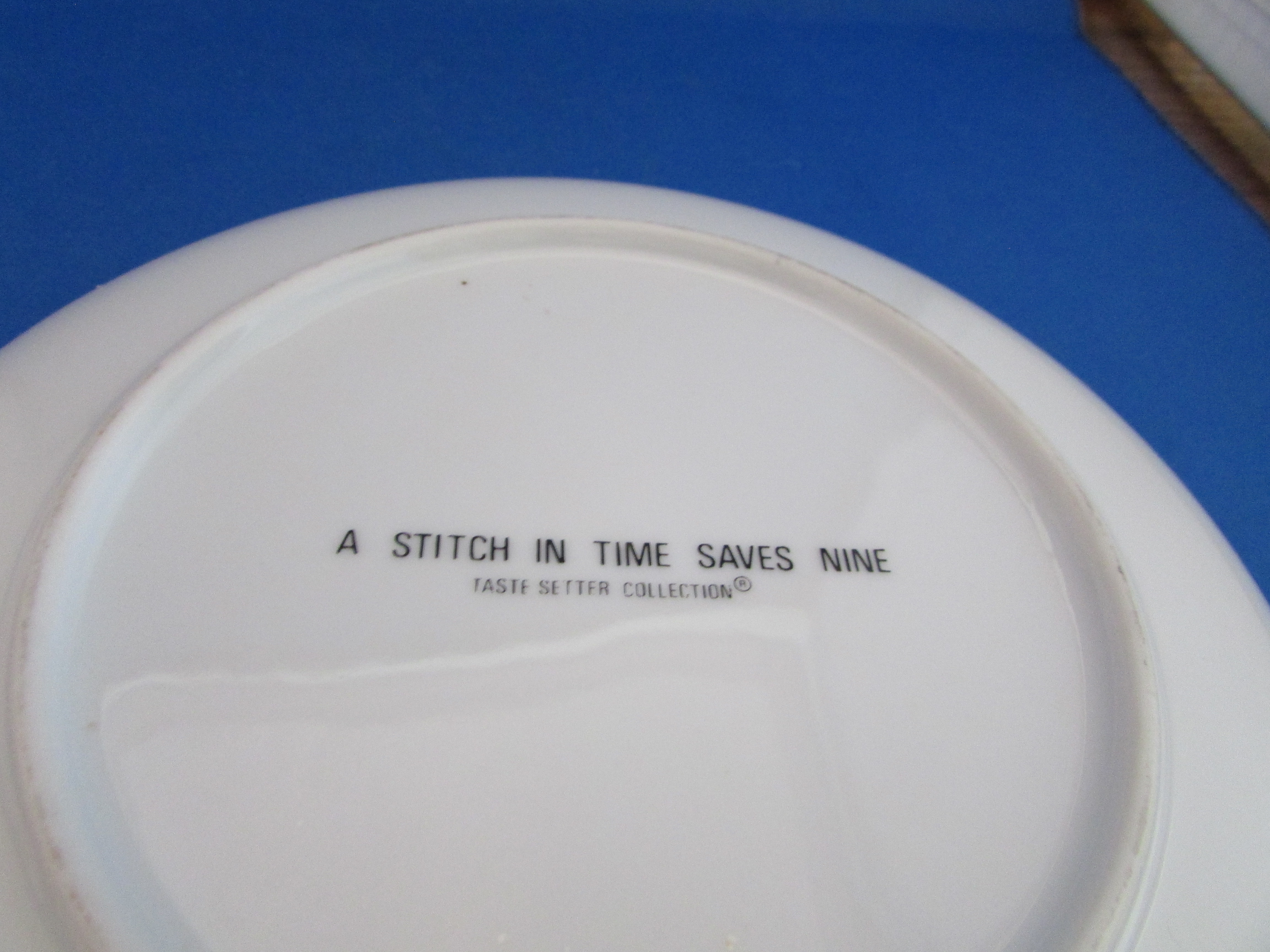 A Stitch In Time Saves Nine
