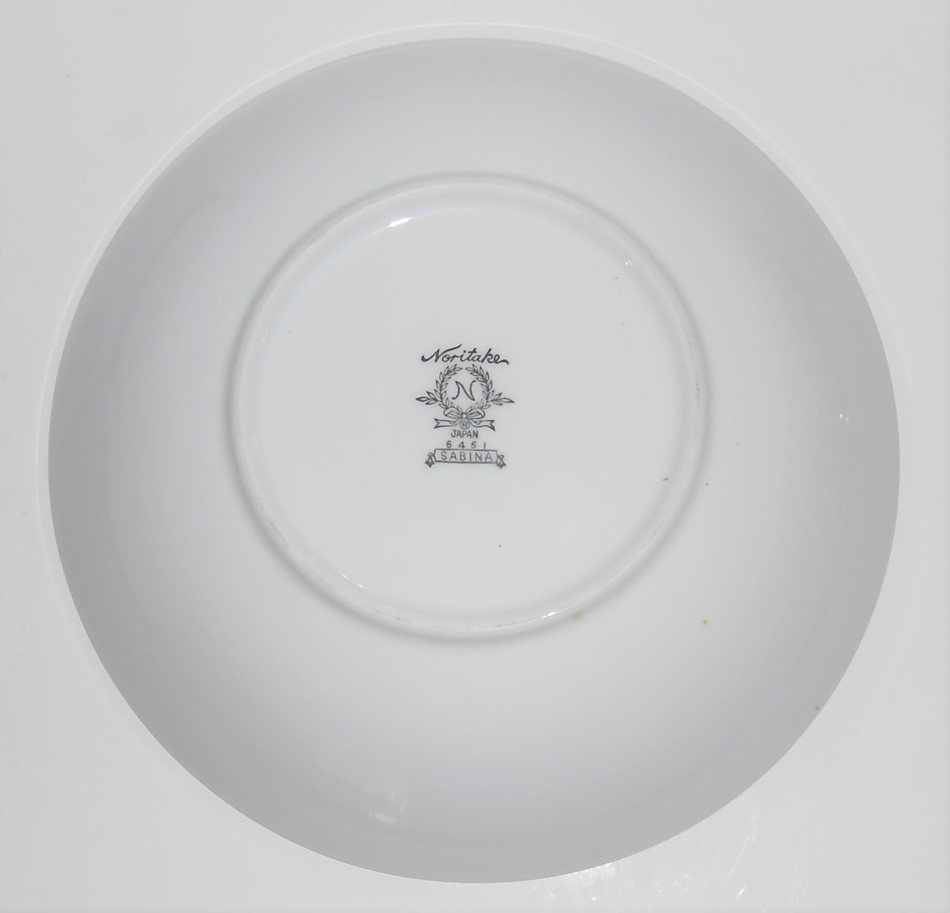 Noritake China Porcelain Platinum Sabina Soup / Cereal