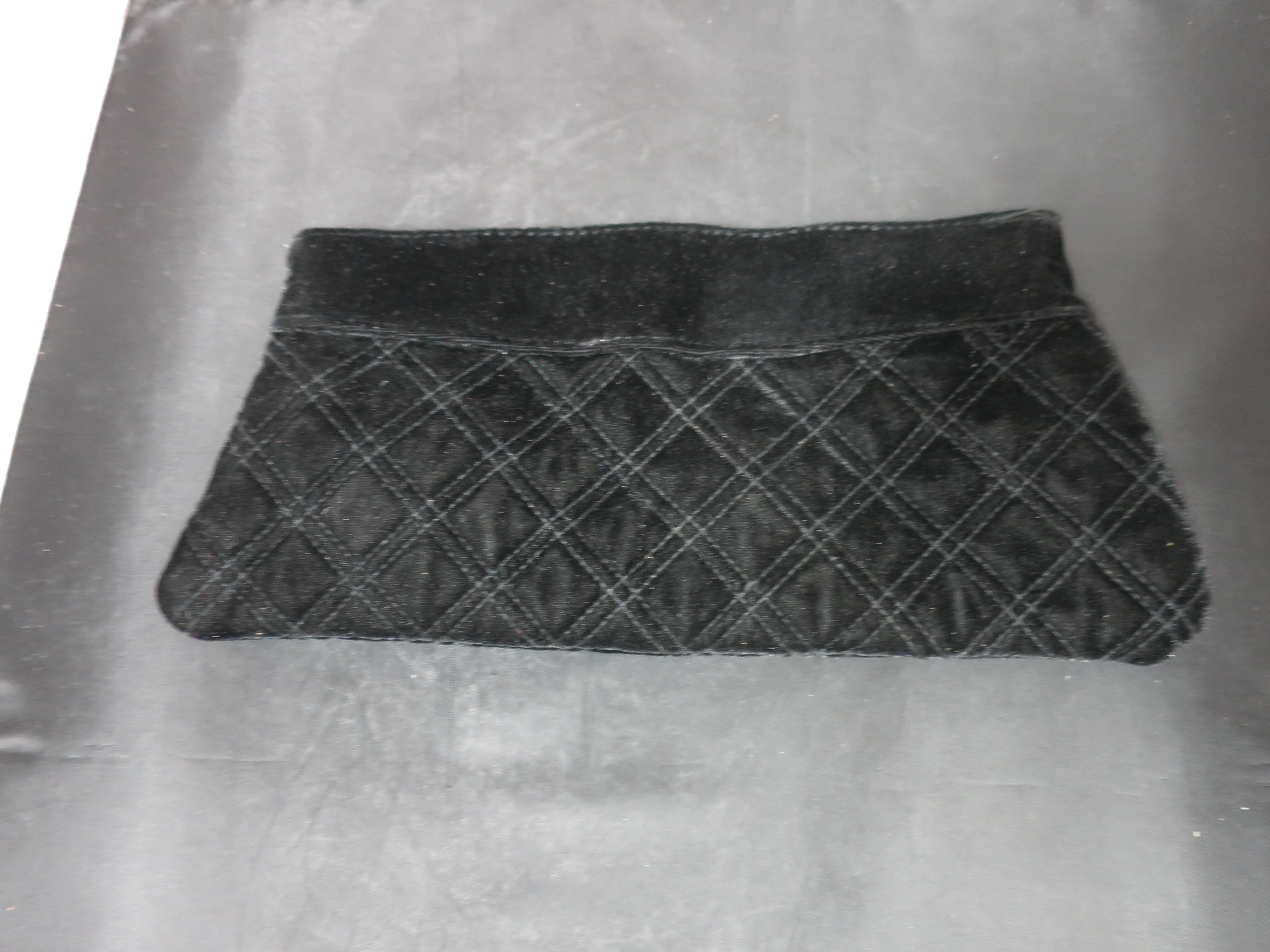 Murval Black Velvet Clutch Purse