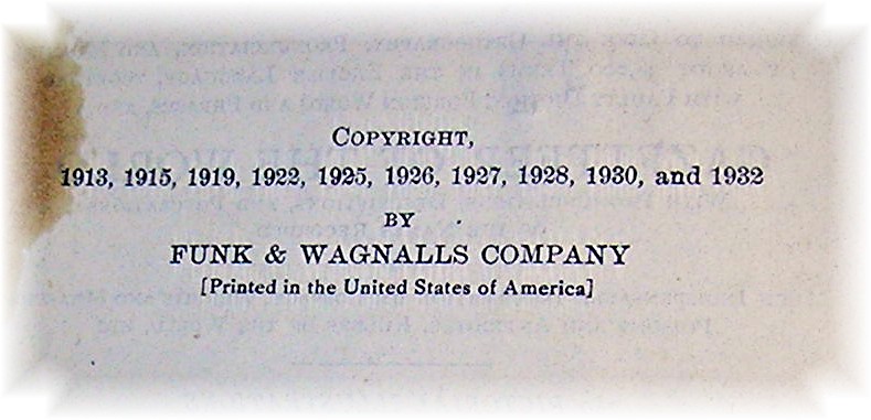 1932 Handy Standard Dictionary and Atlas