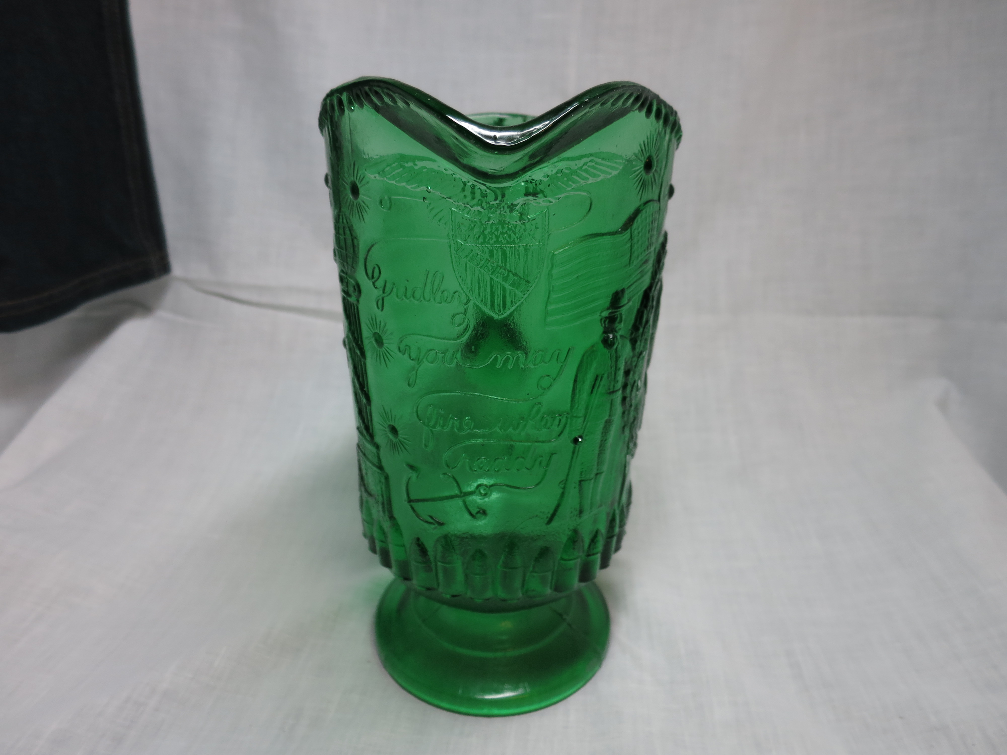 Admiral Dewey water pitcher Reproduction Color HTF