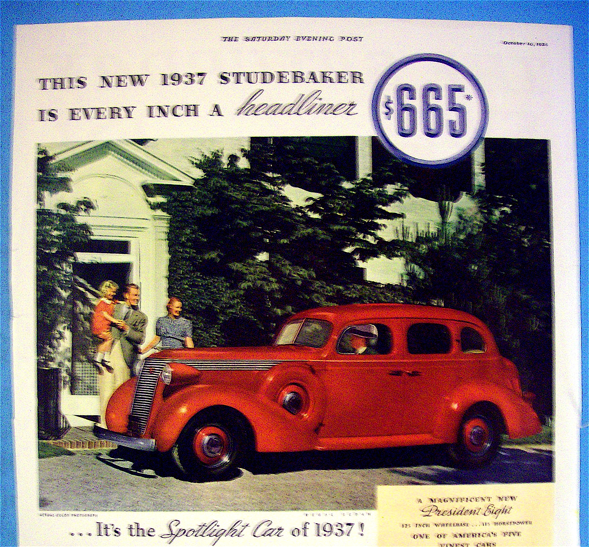 1937 Studebaker With The Regal Sedan