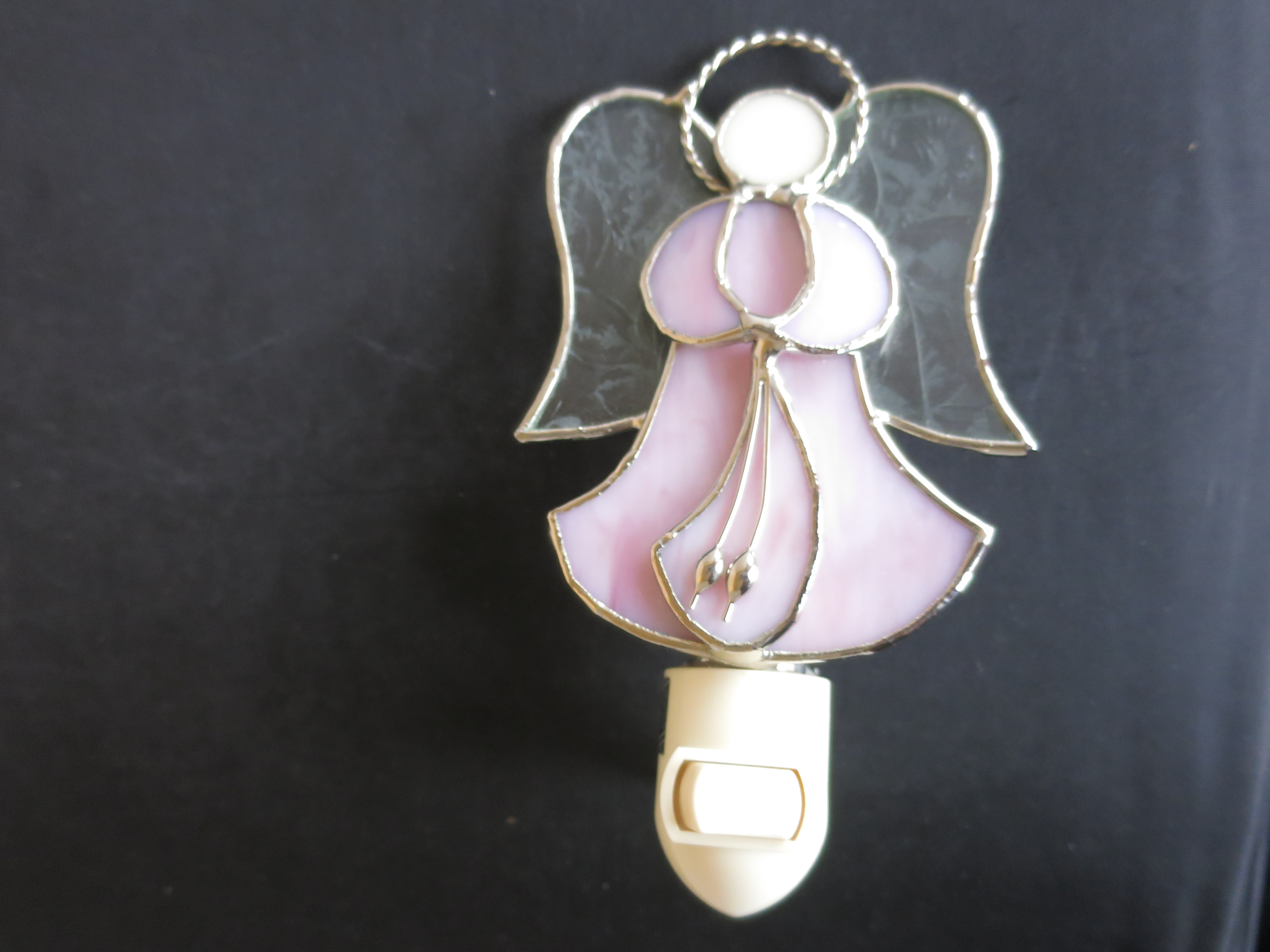 Stained Glass Angel Night Light Gallery Inc.