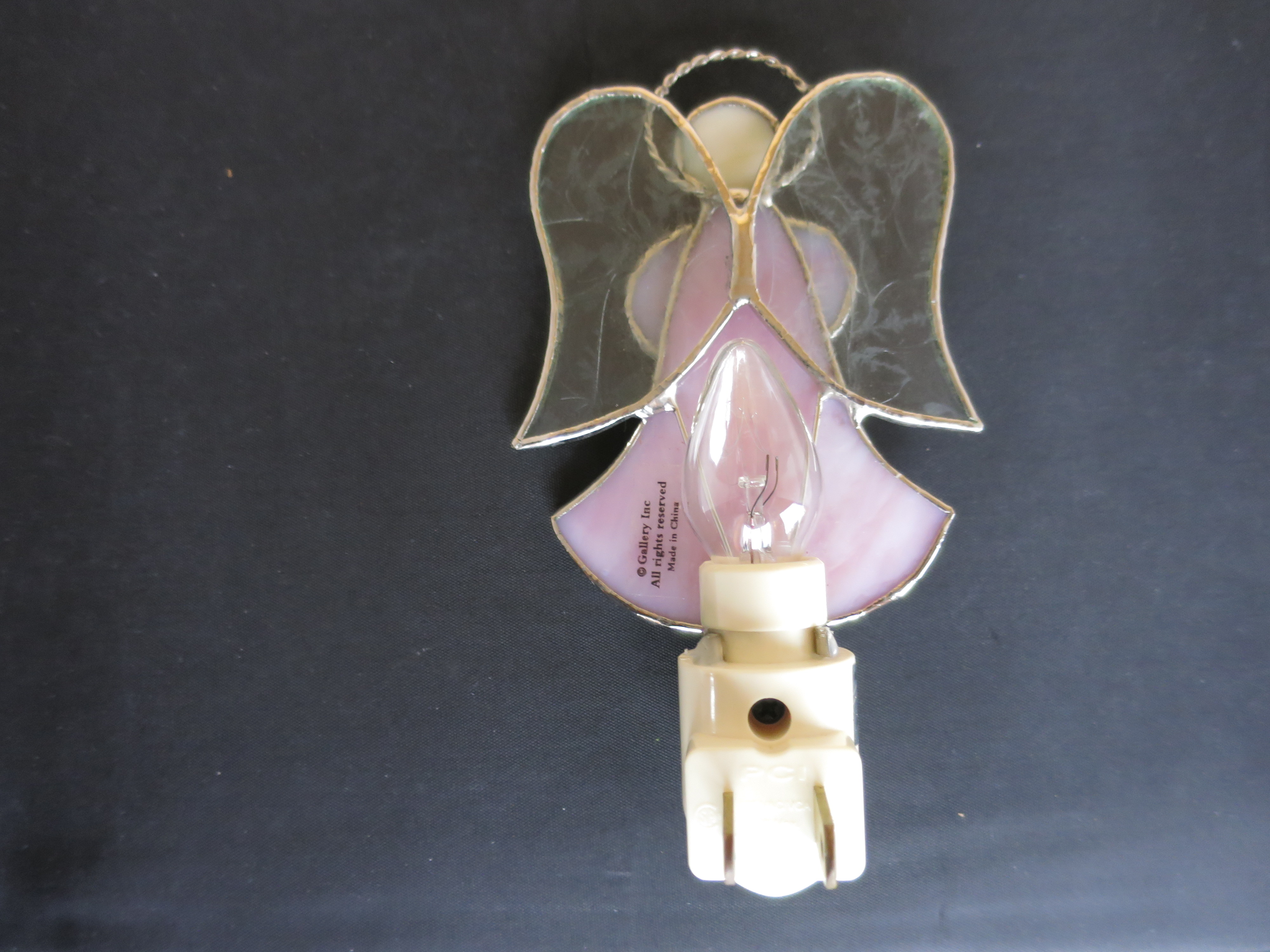 Stained Glass Angel Night Light Gallery Inc.
