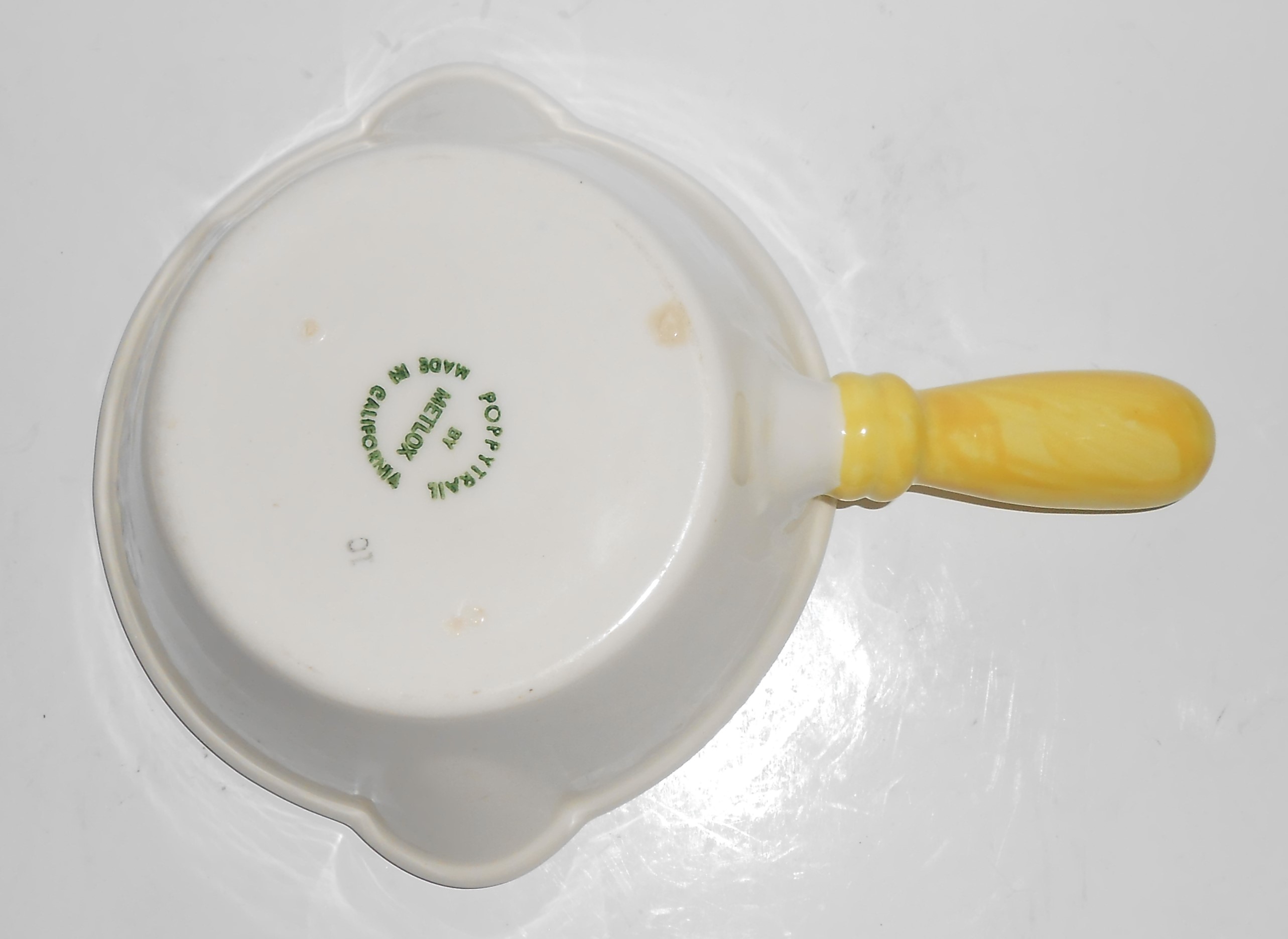 Metlox Pottery Poppy Trail Happy Time Gravy Bowl