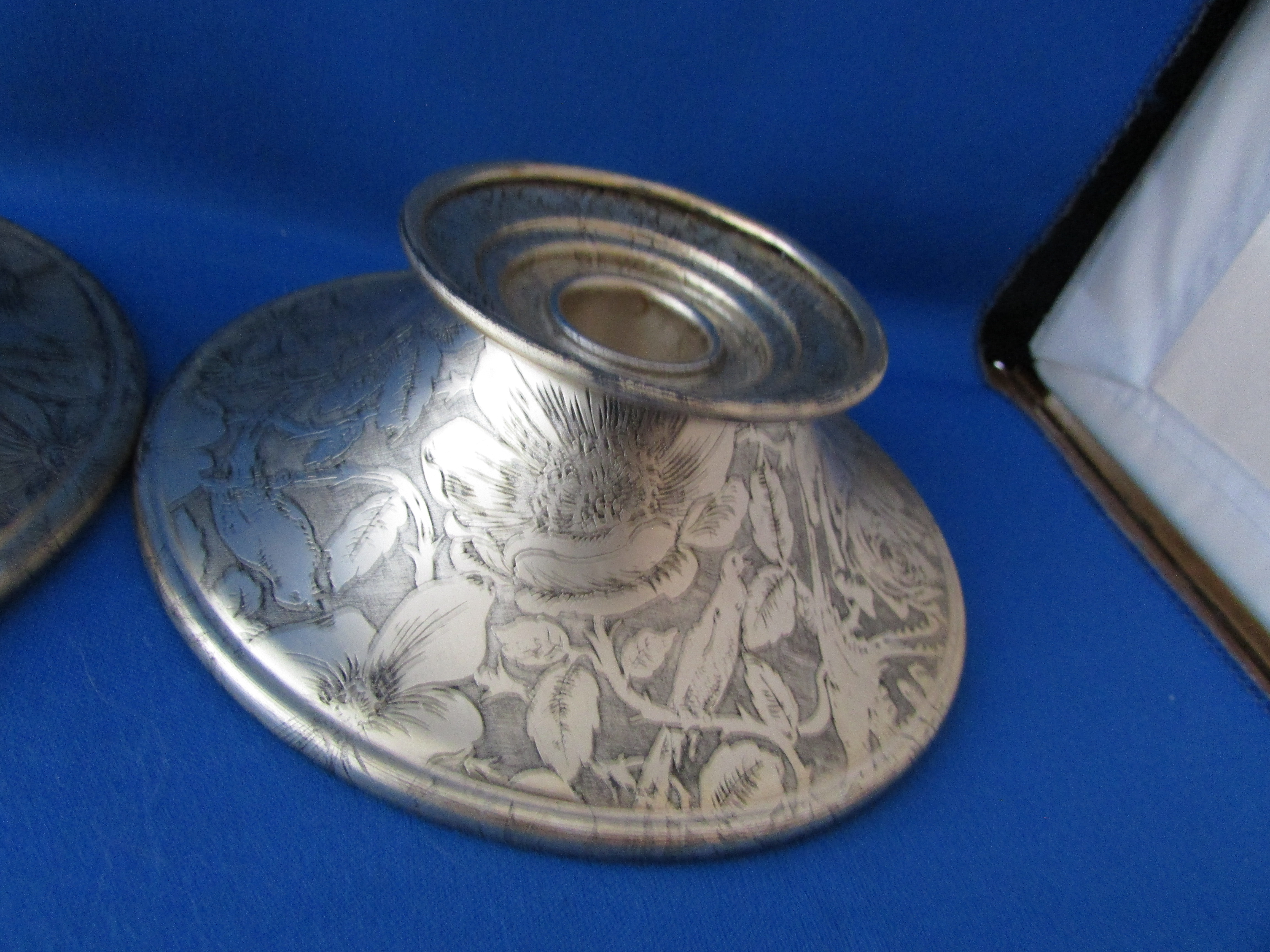 Tapestry Metal Candle Holders
