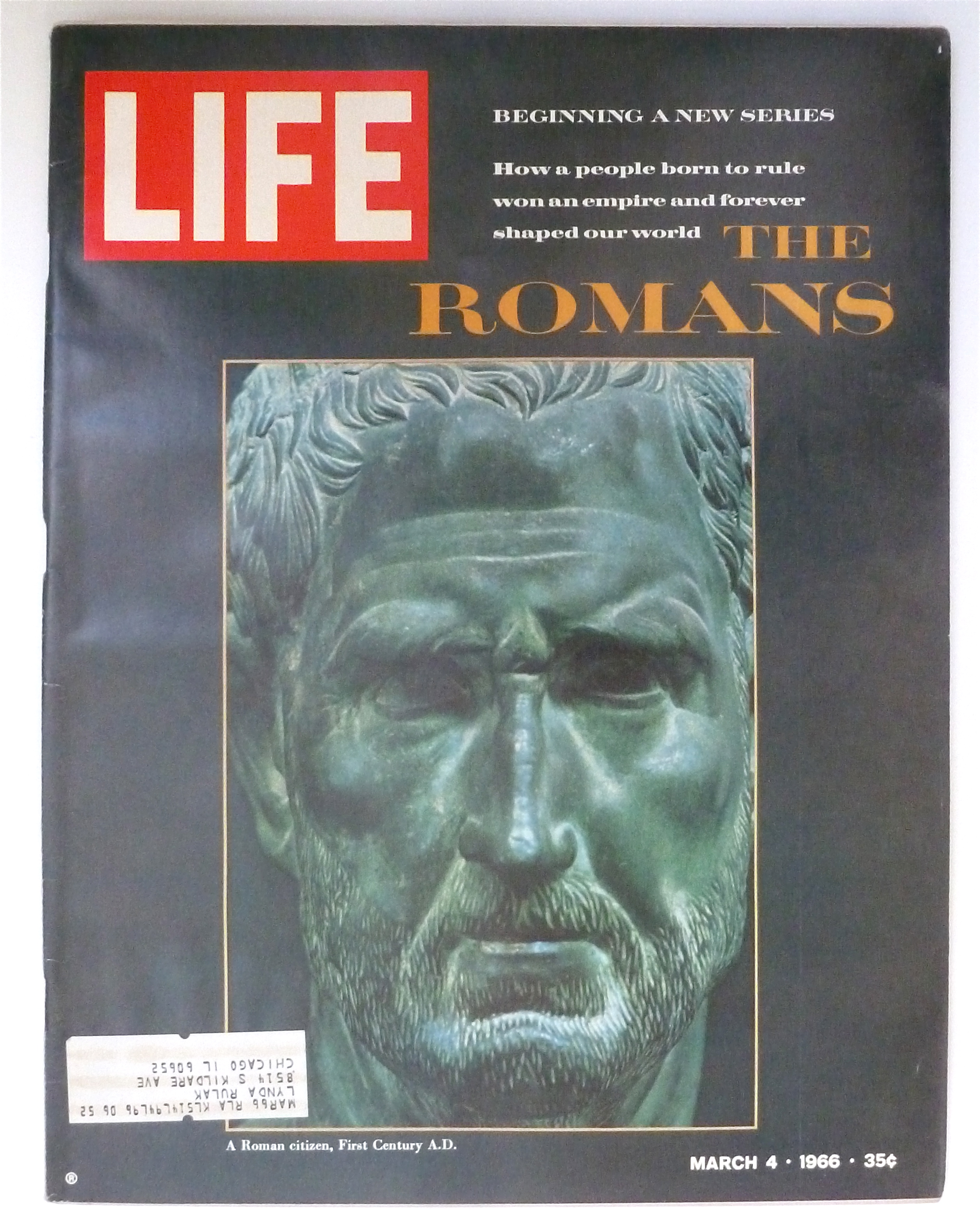 Life Magazine-March 4, 1966-The Romans