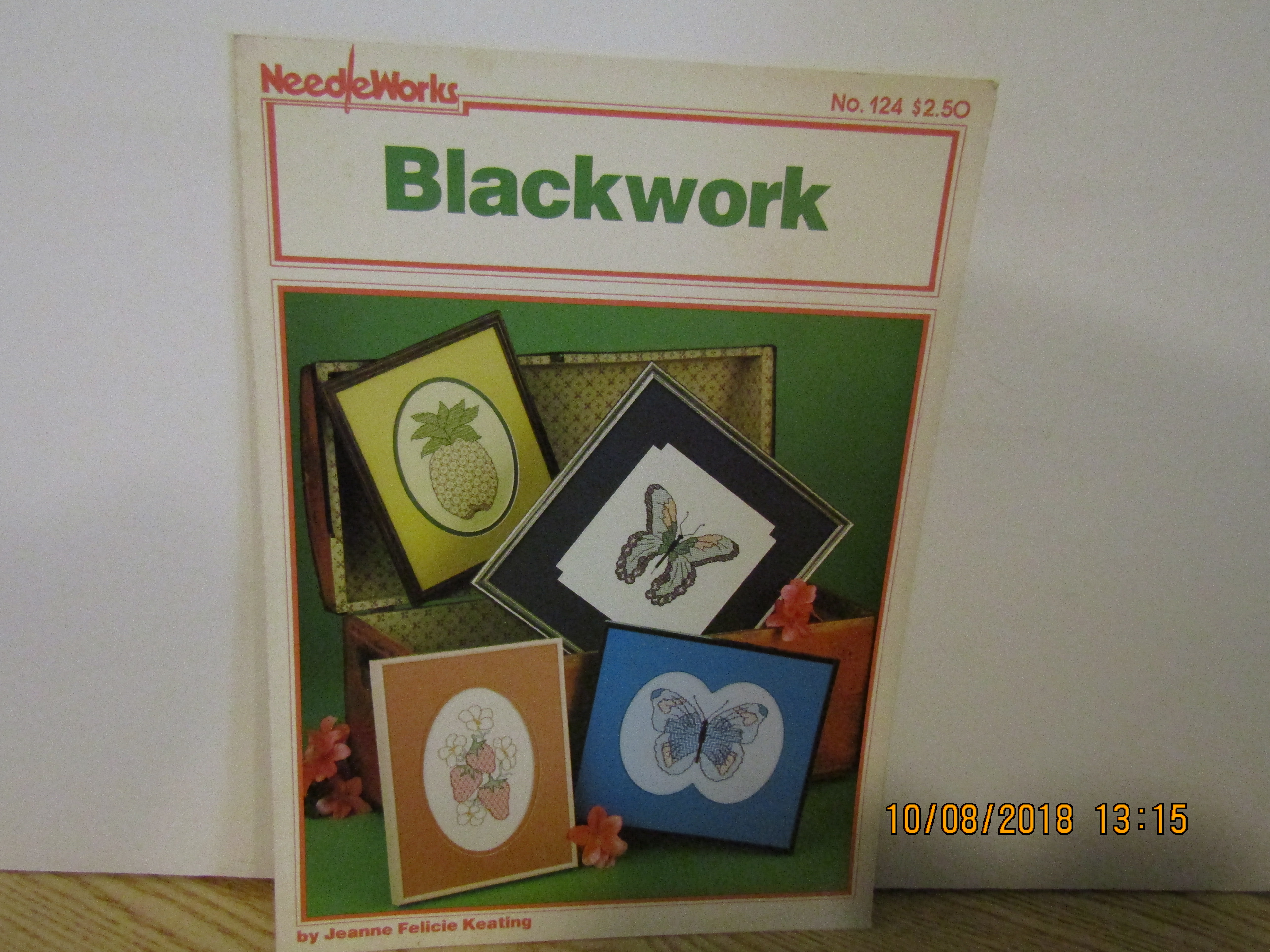 Needleworks Book Blackwork  #124