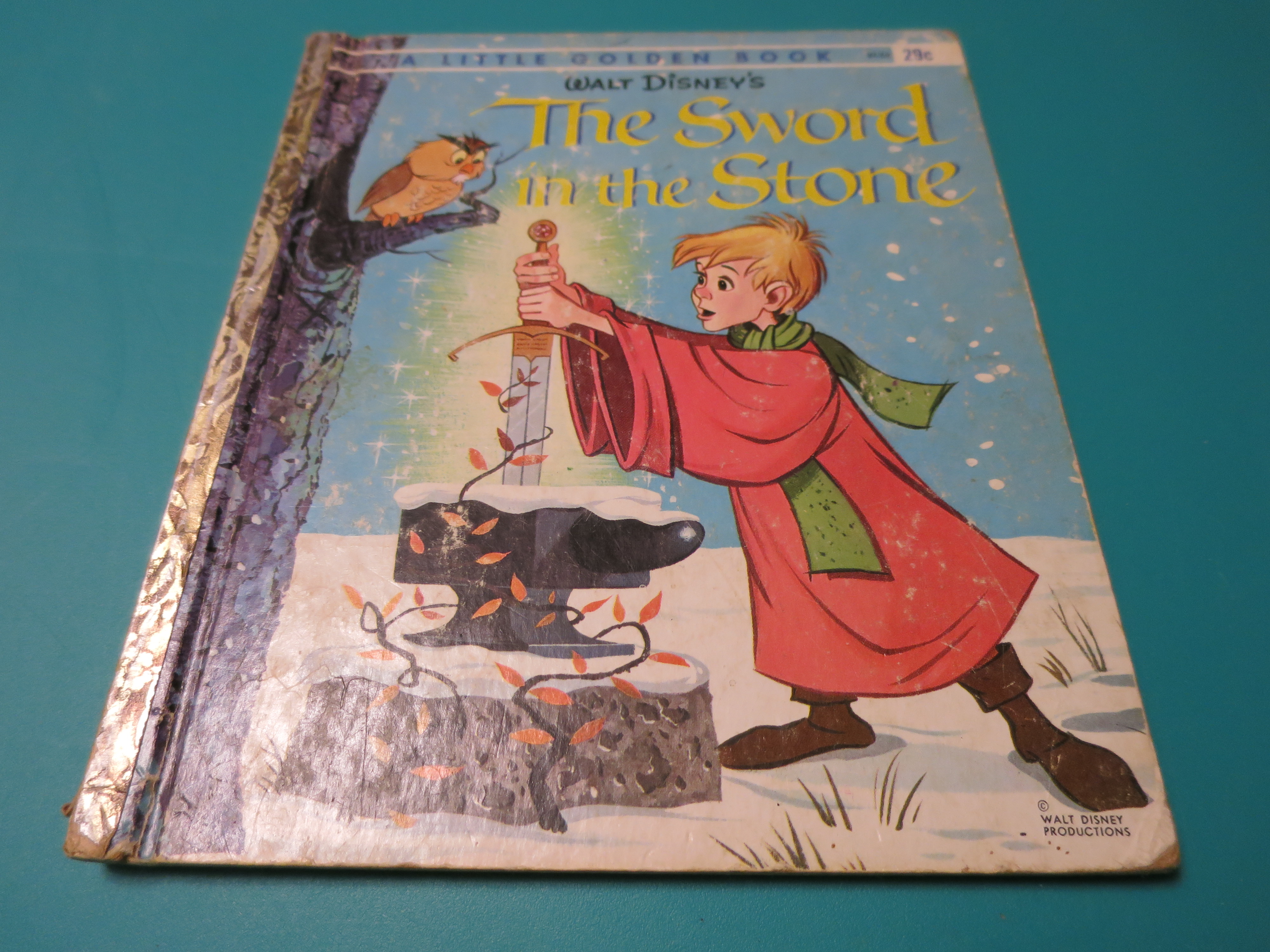 Sword And The Stone a Little Golden Book 1963