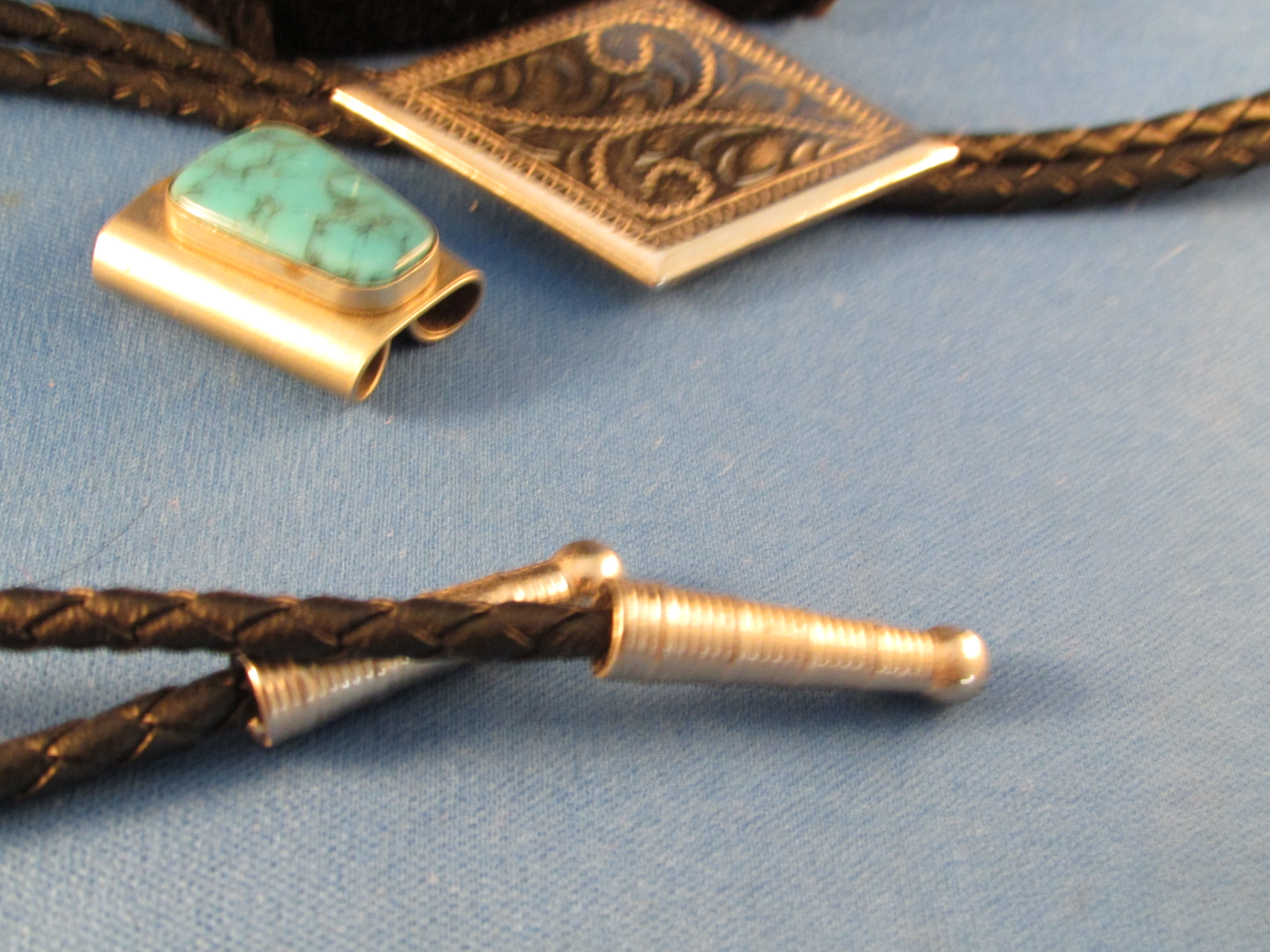 Bolo Tie with Two Bolos