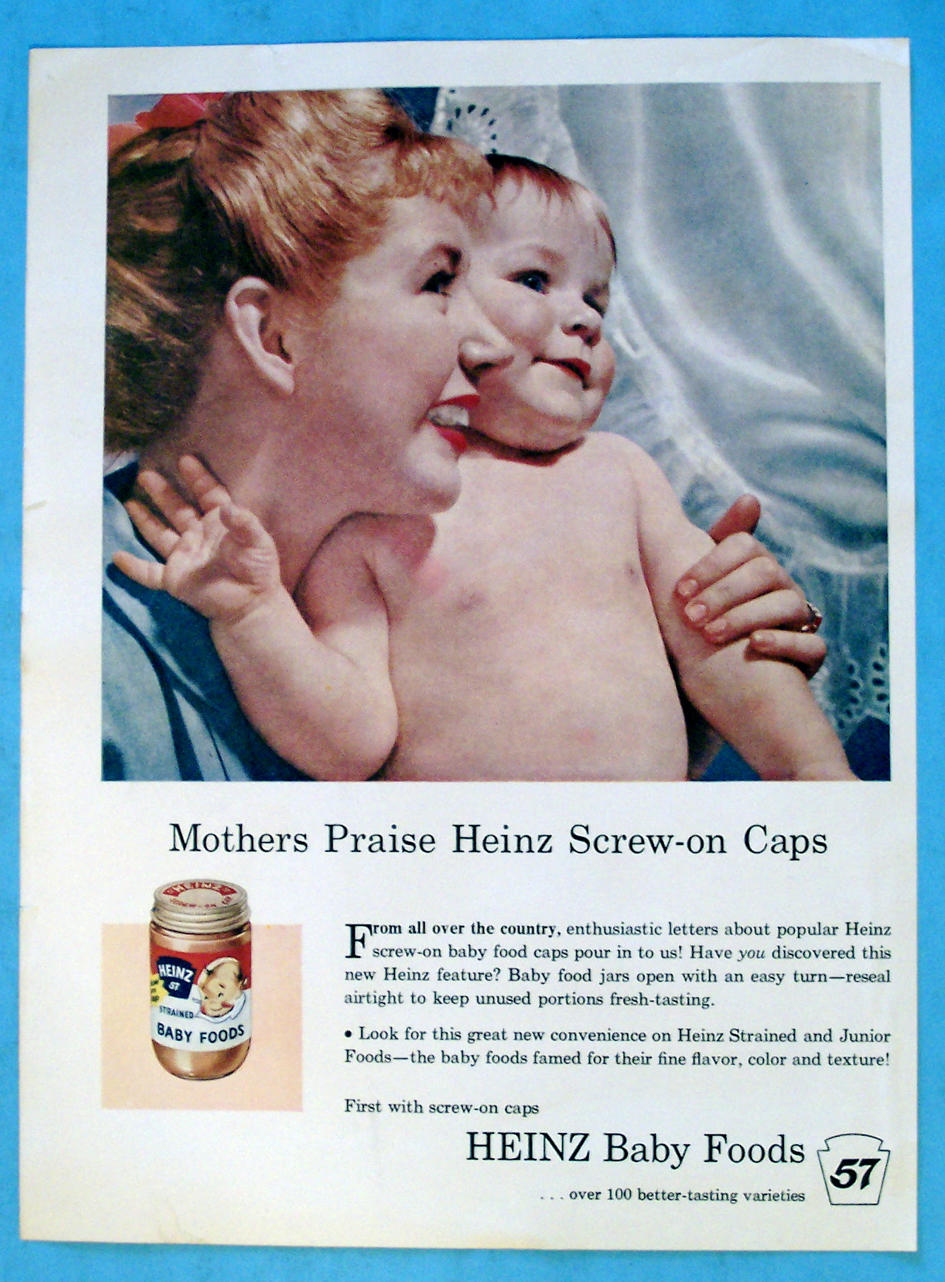 Vintage Ad: 1961 Heinz Baby Food