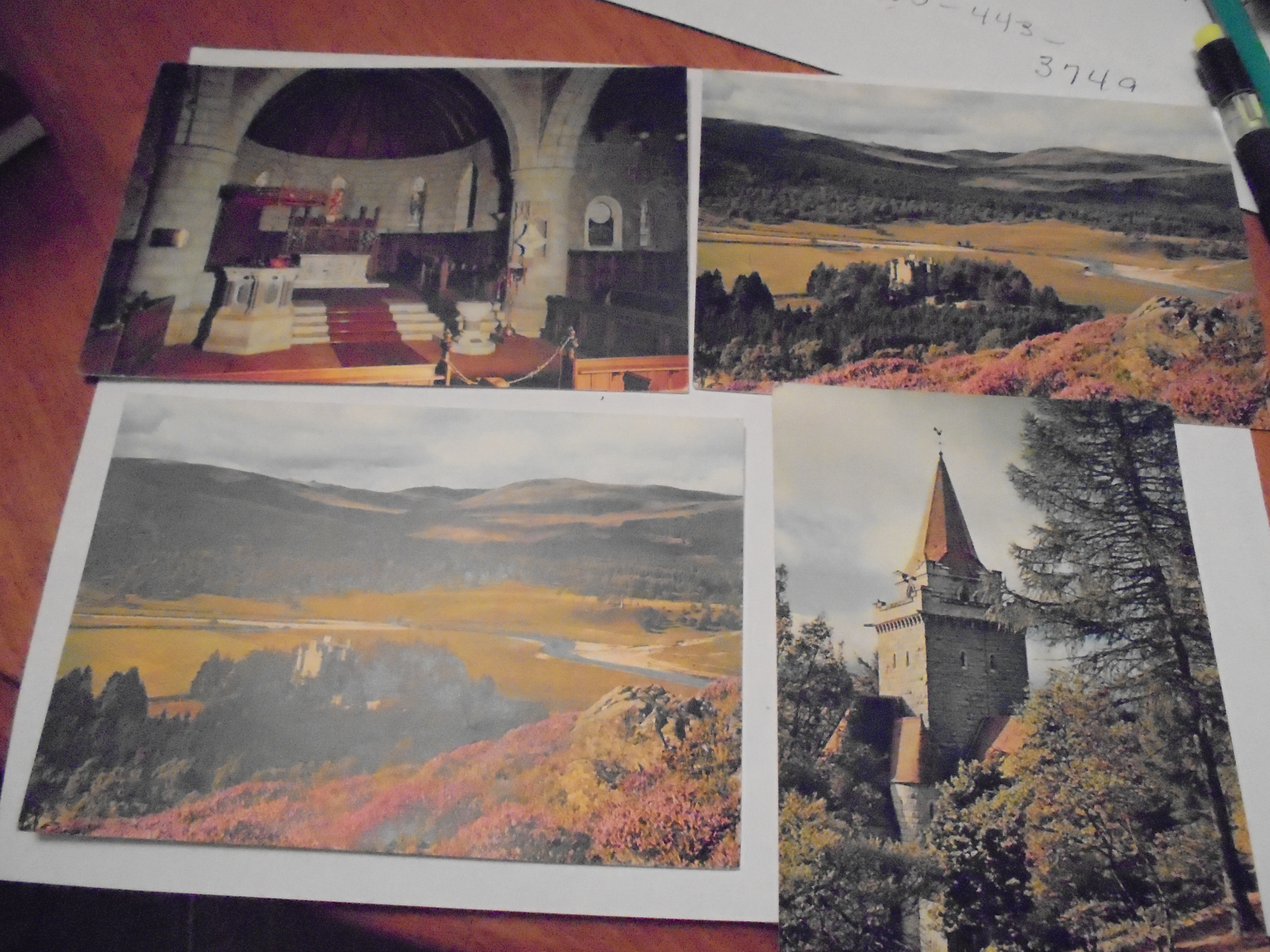 Scotland Postcards Lot of 4