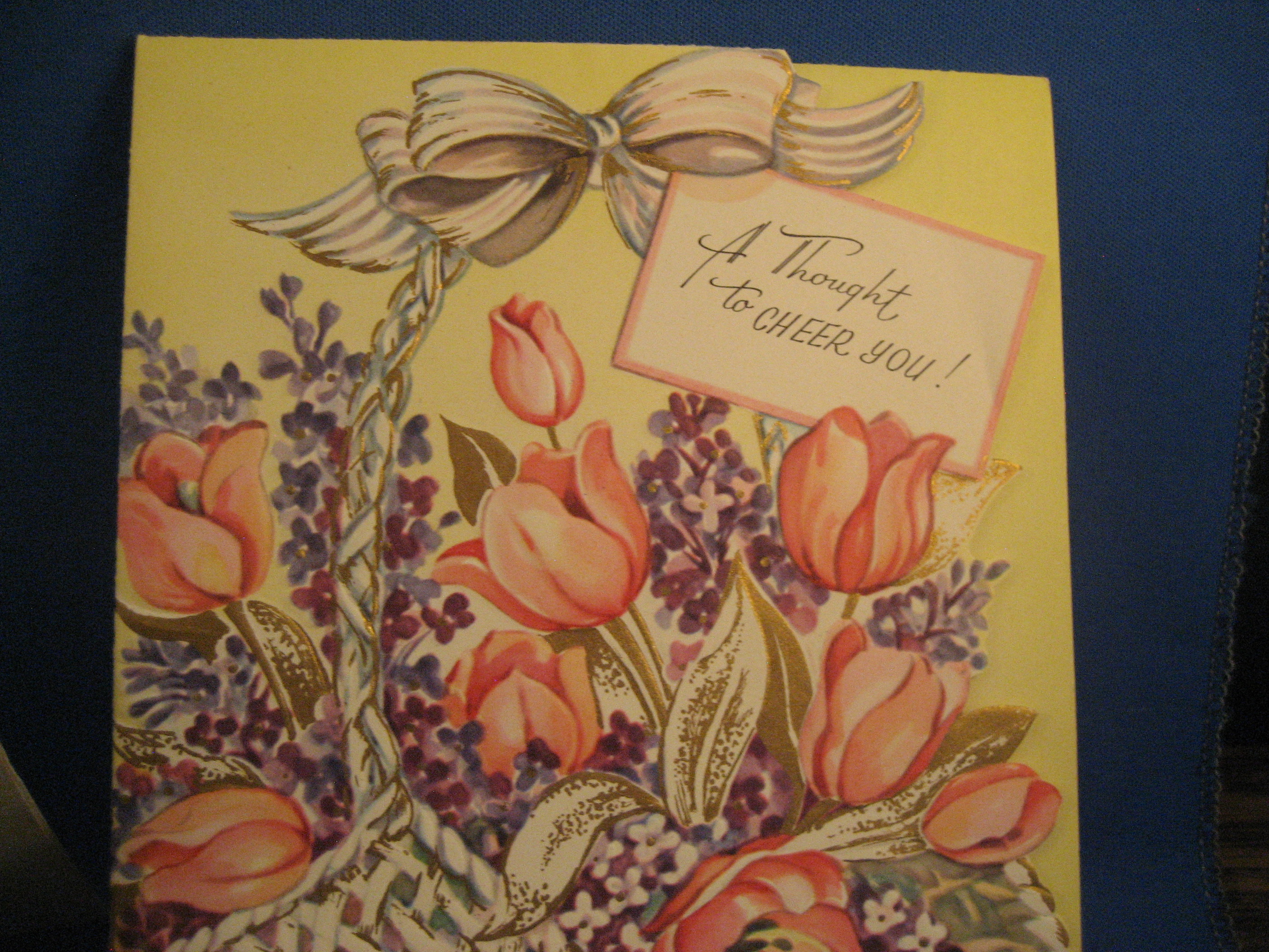 Three Vintage Greeting Cards