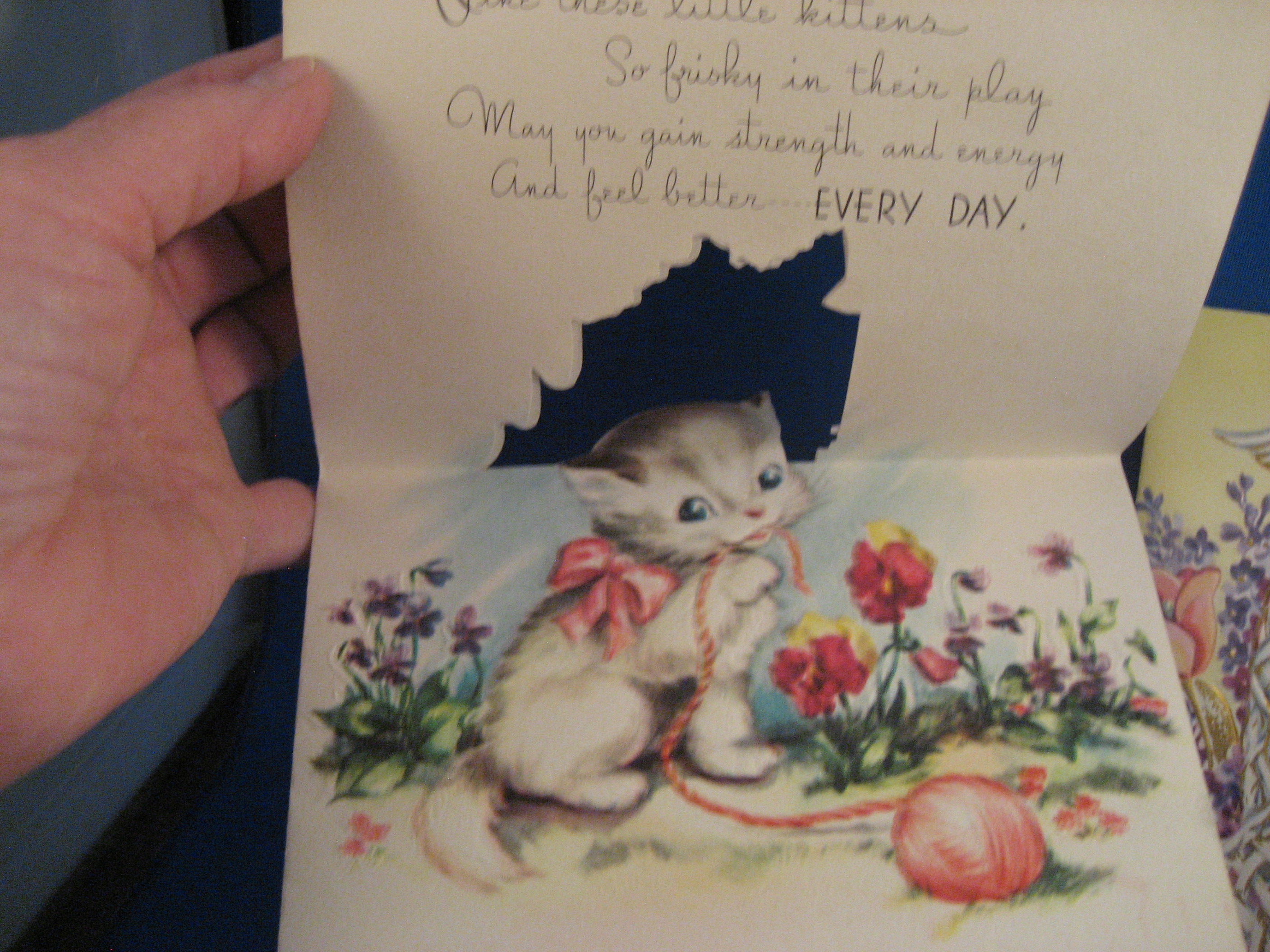 Three Vintage Greeting Cards