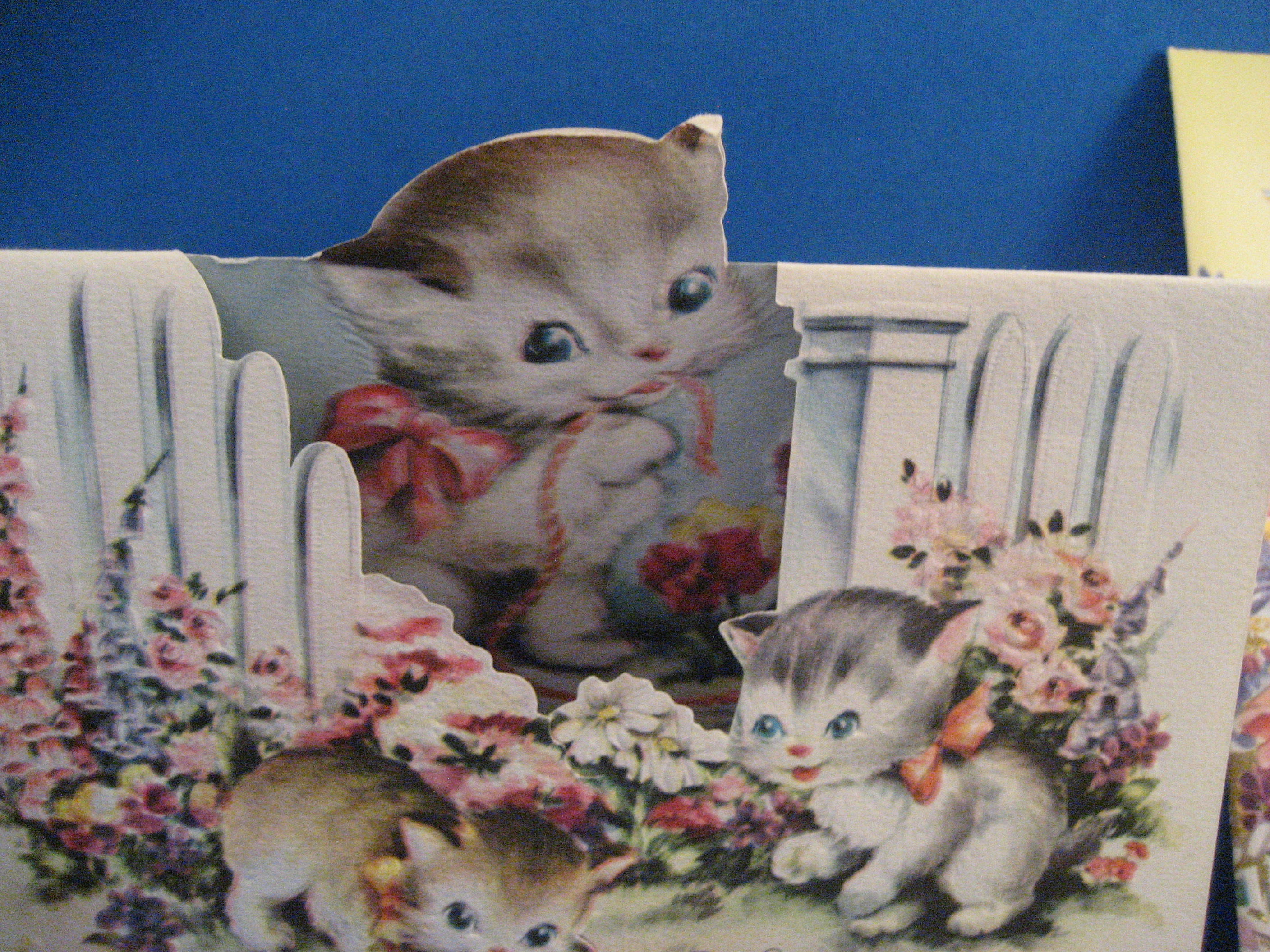 Three Vintage Greeting Cards