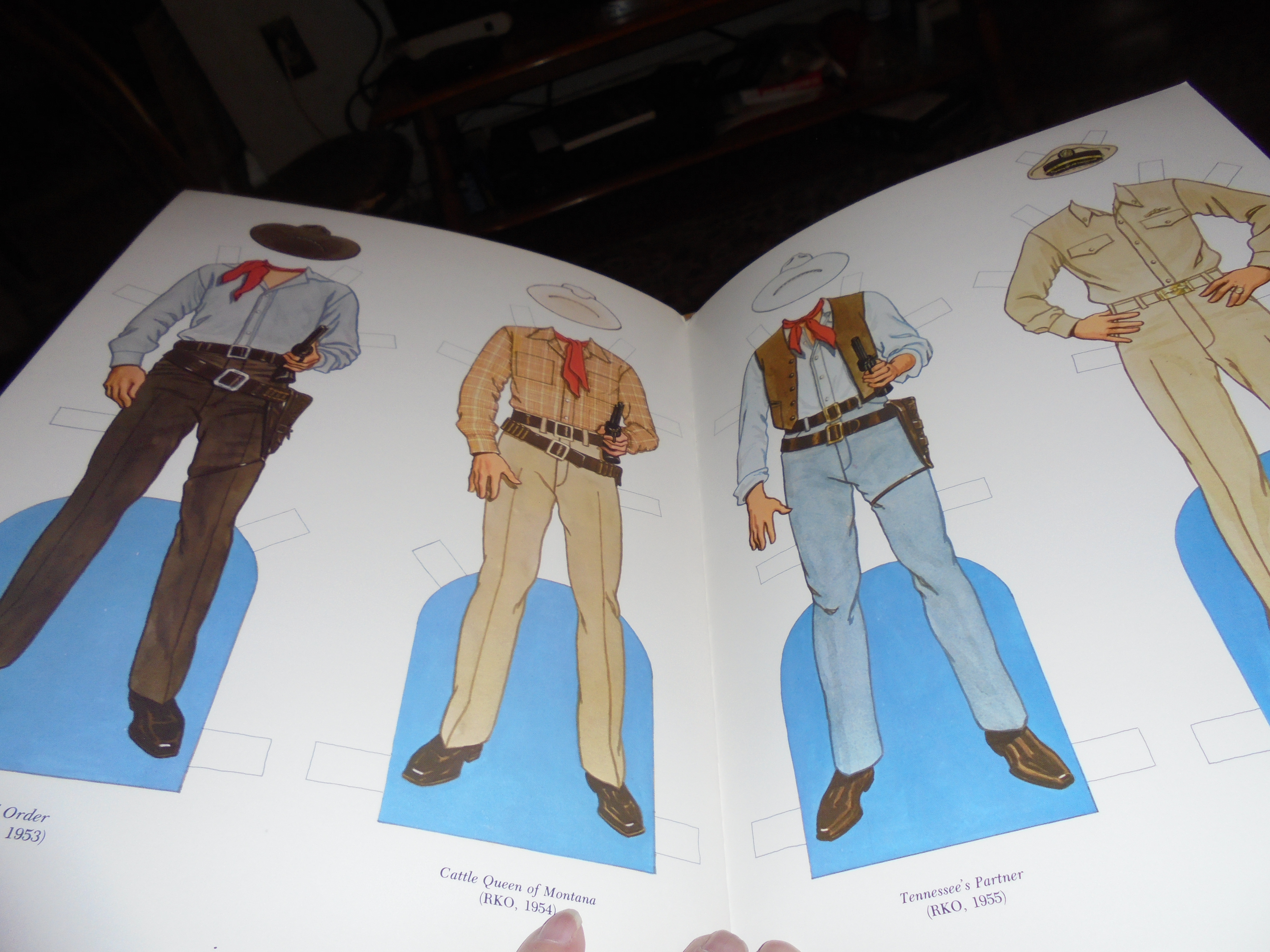 Ronald Reagan Paper Dolls Book Set,1984