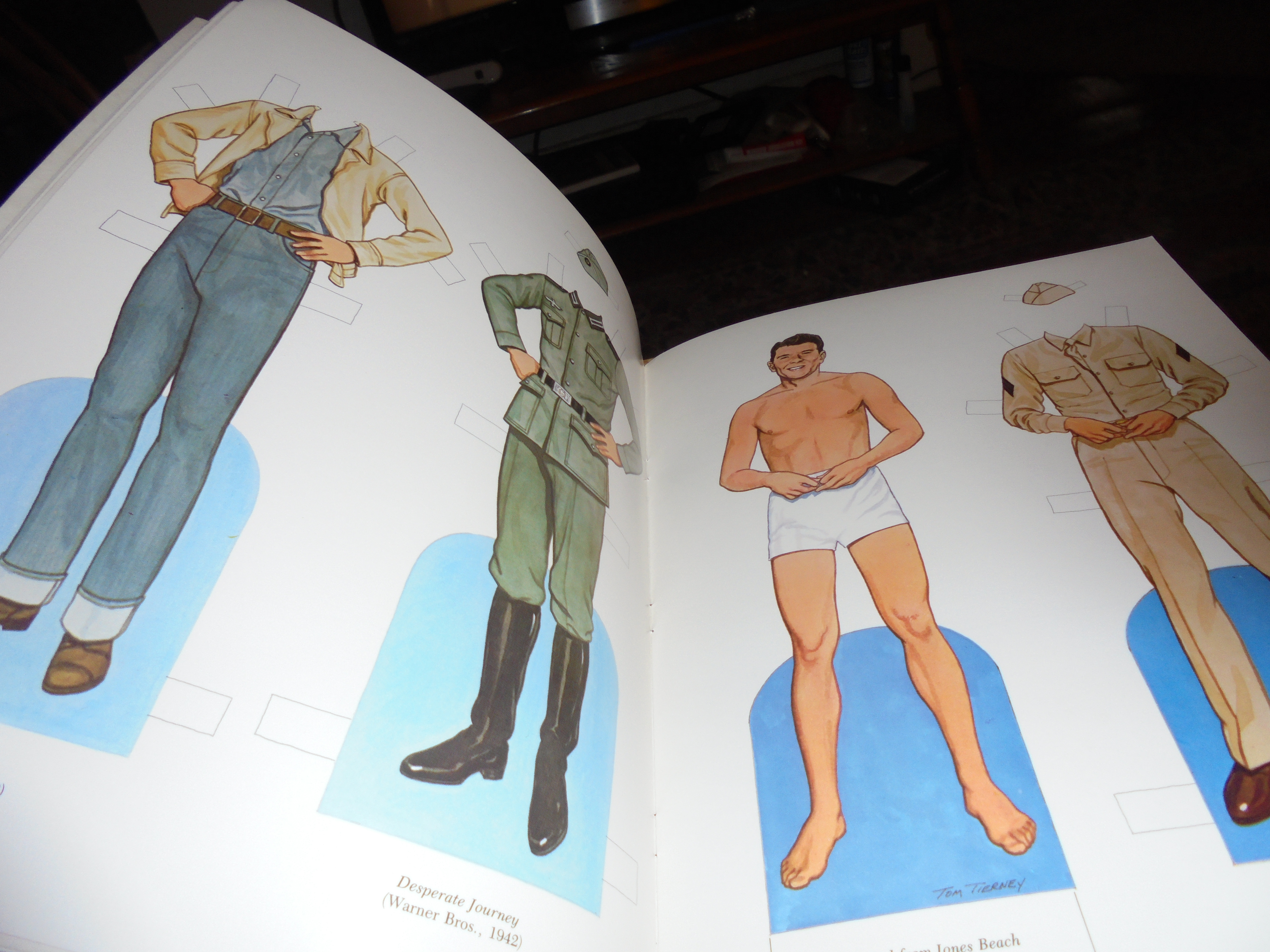 Ronald Reagan Paper Dolls Book Set,1984