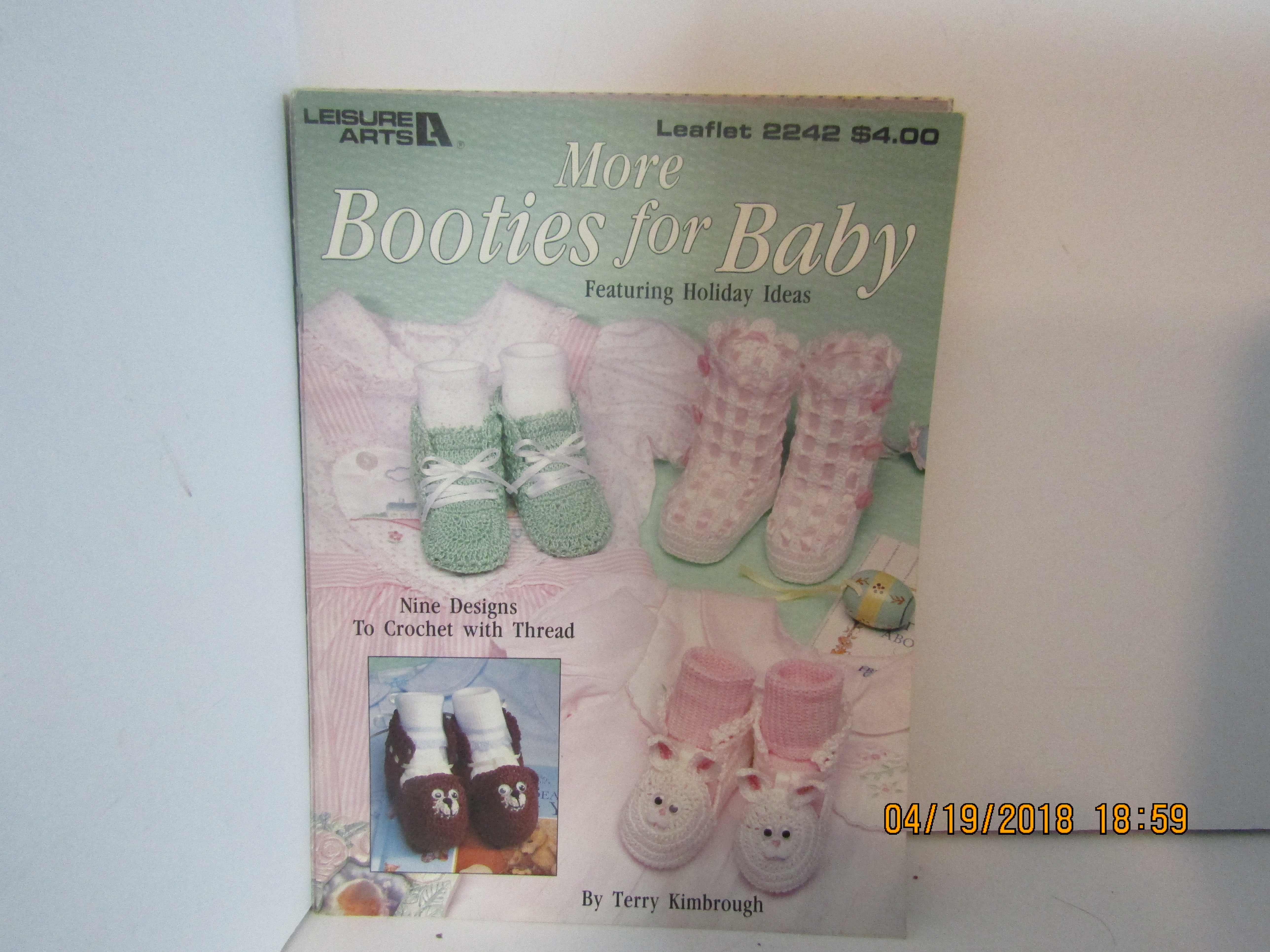 Leisure Arts More Booties For Baby #2242