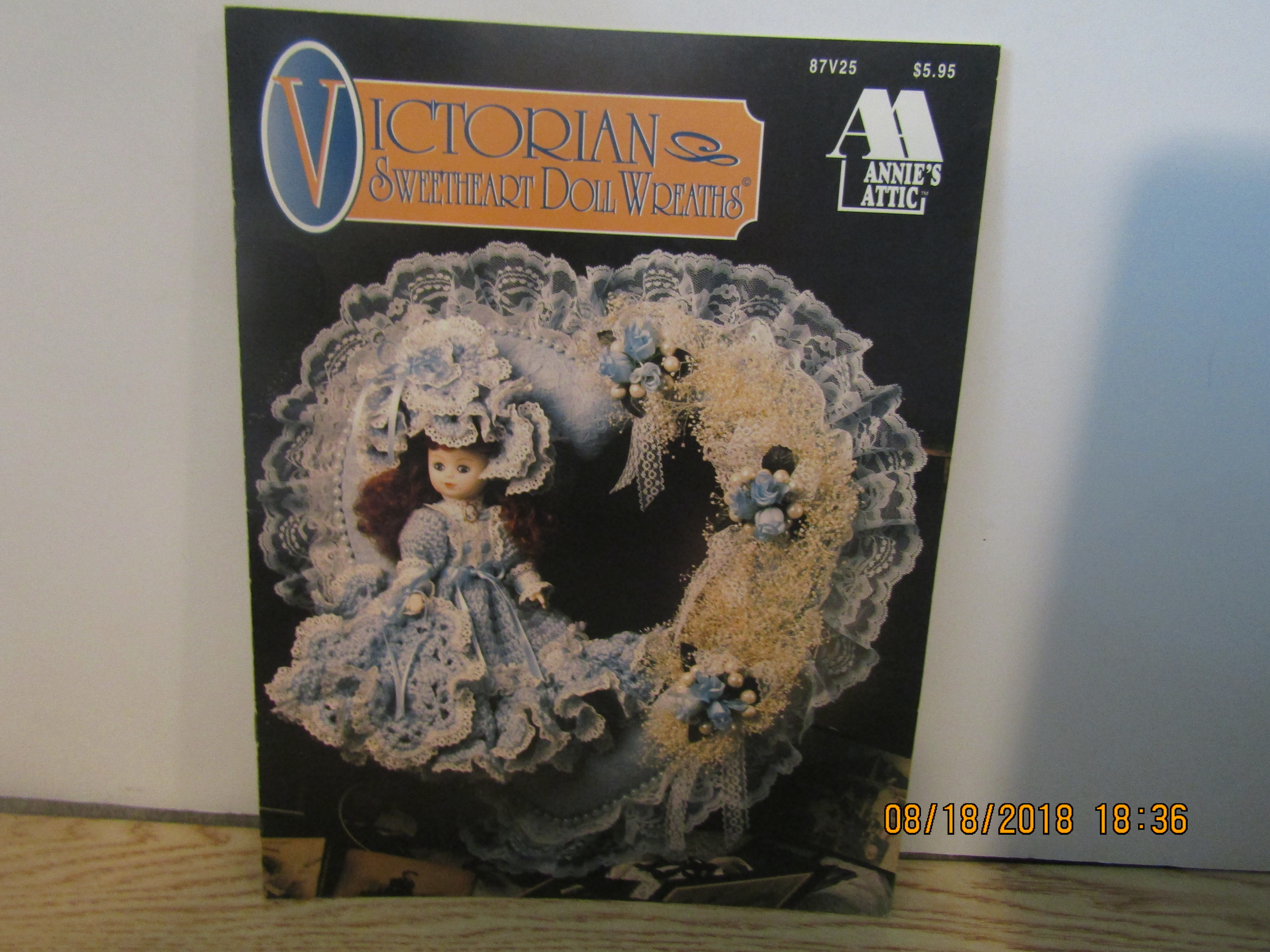 Annie's Attic Victorian Sweetheart Doll Wreaths #87v25