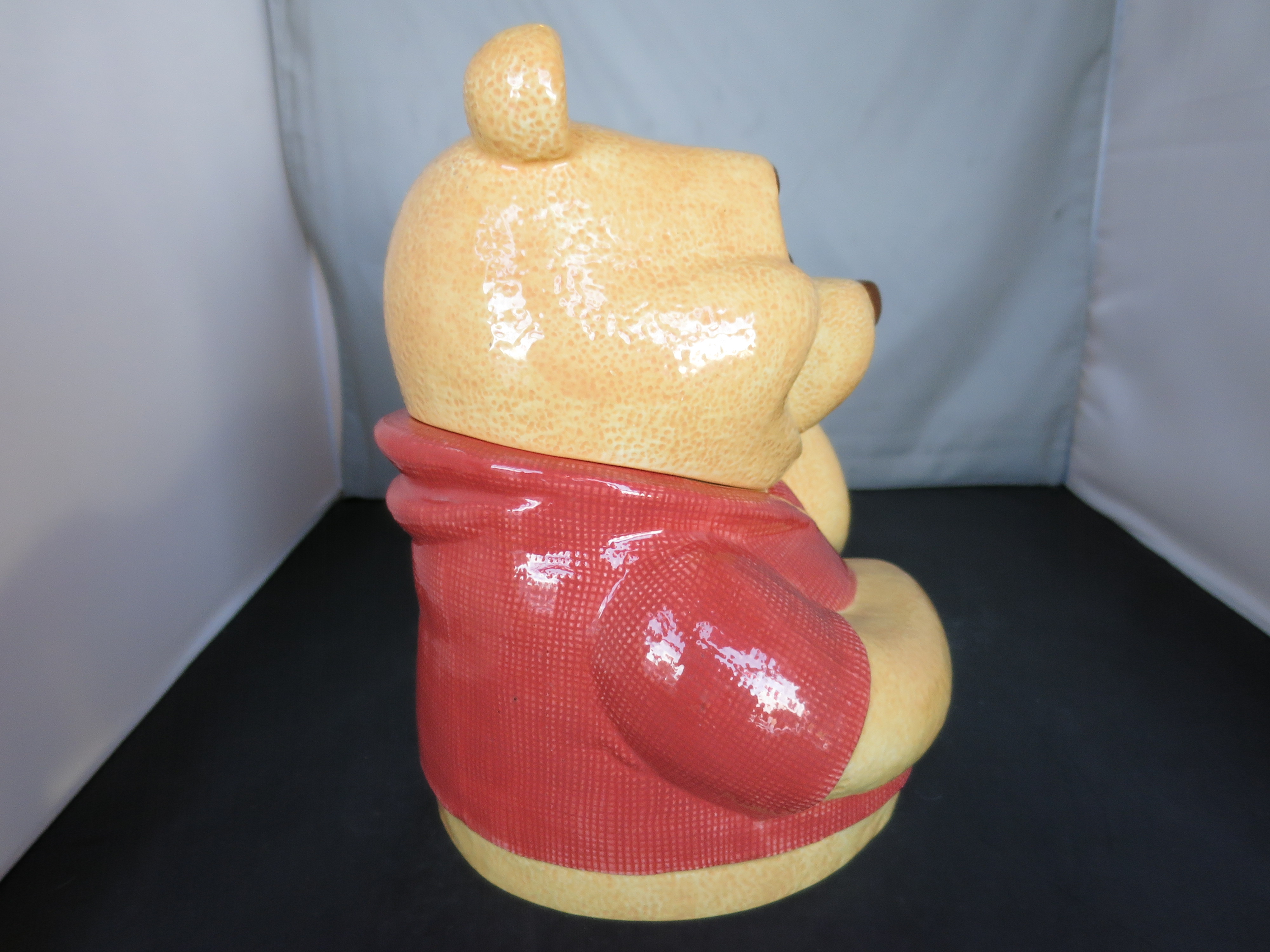 Disney Winnie The Pooh Big Face Cookie Jar 2001