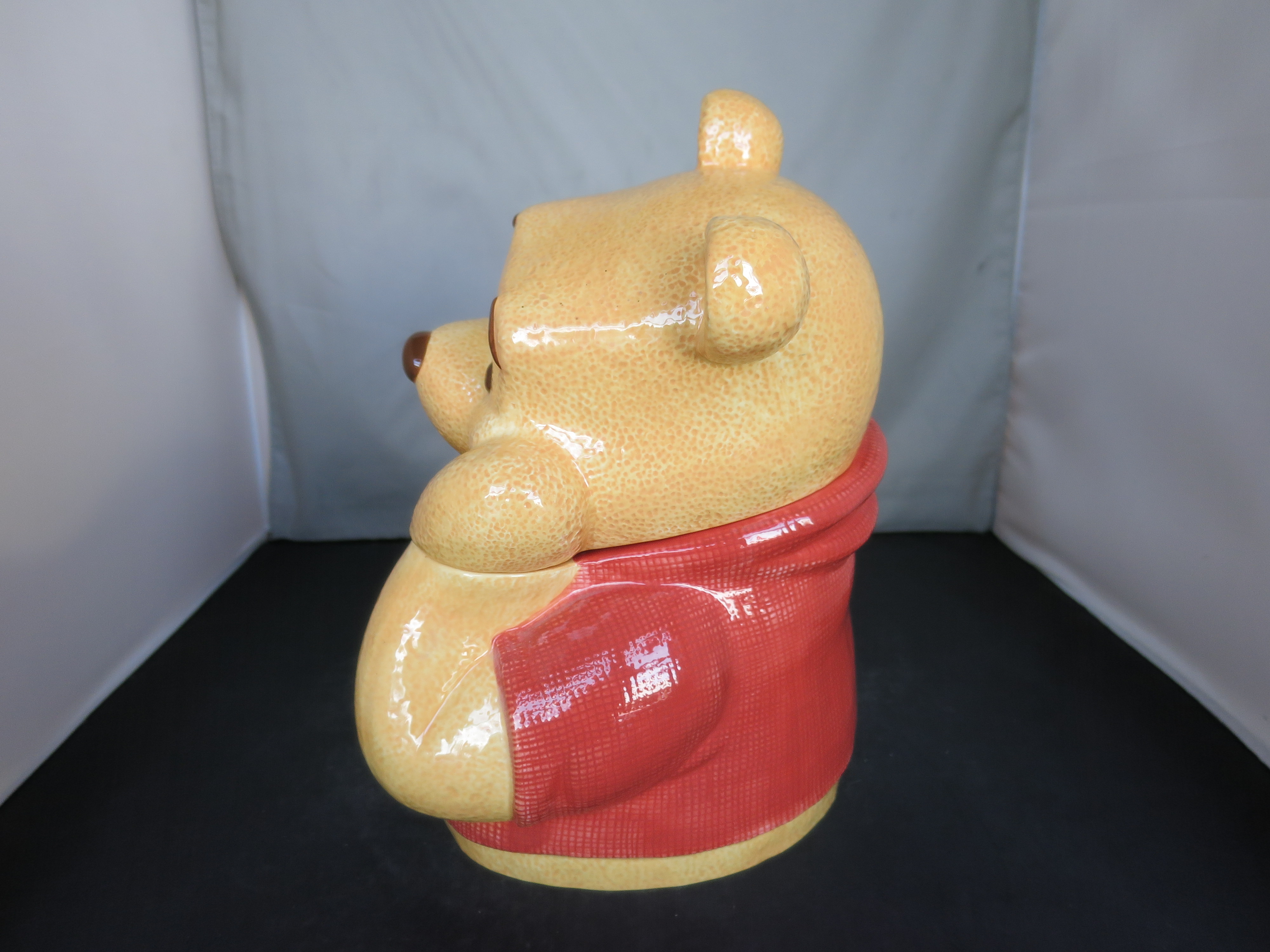 Disney Winnie The Pooh Big Face Cookie Jar 2001