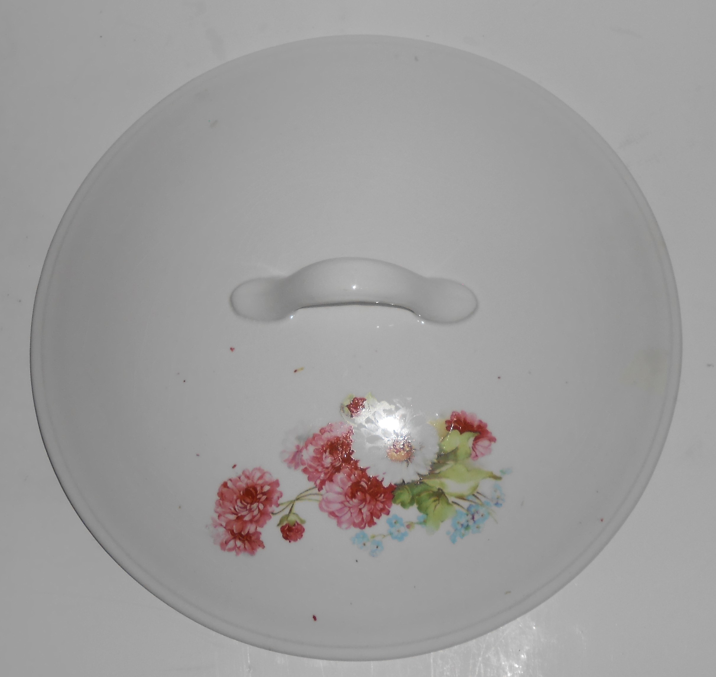 Homer Laughlin Pottery China Large Floral Commode