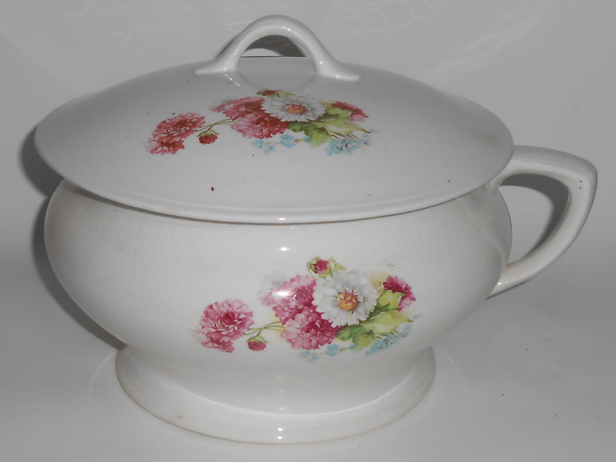Homer Laughlin Pottery China Large Floral Commode