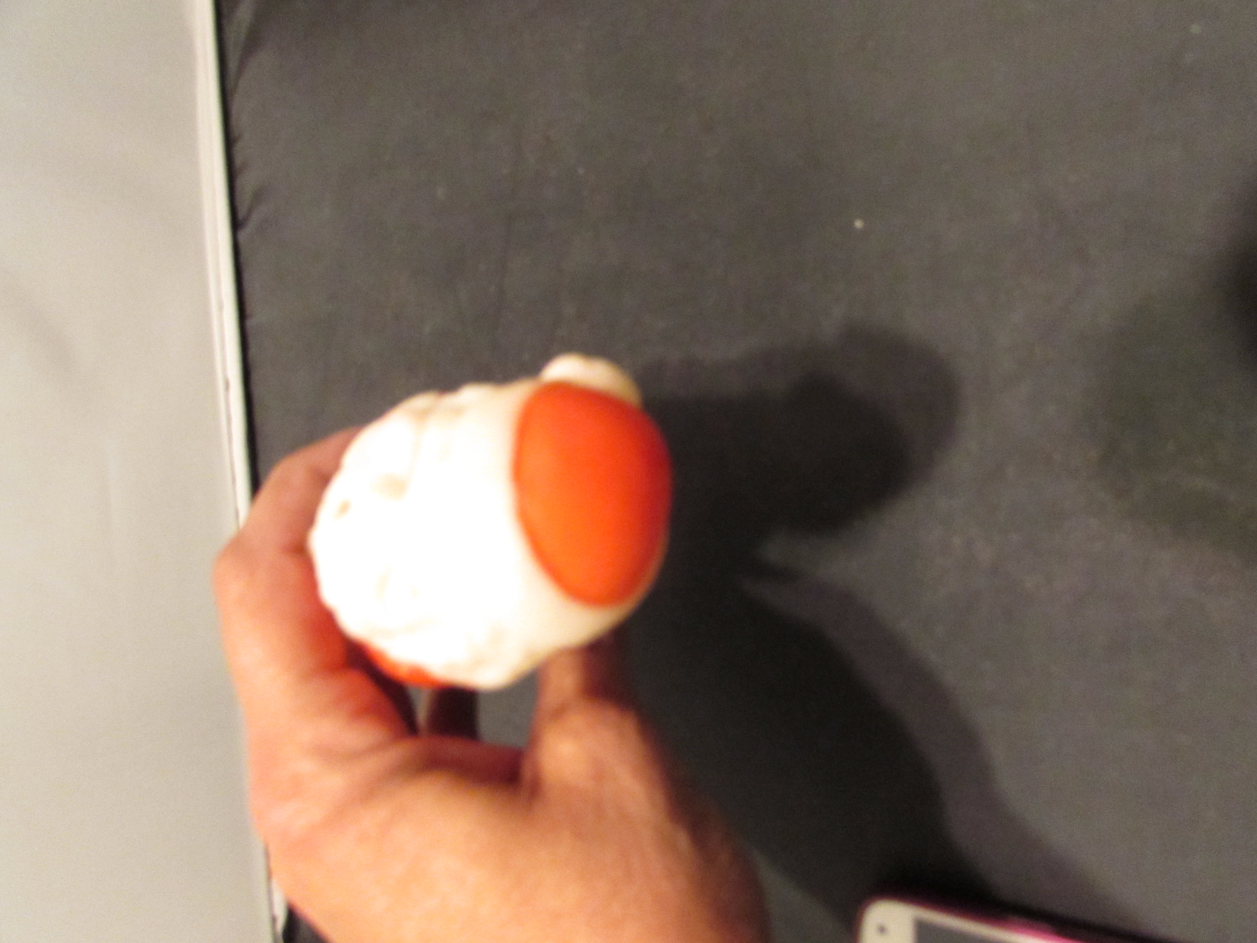 Santa Rubber Squeaky Toy Made in Malaysia